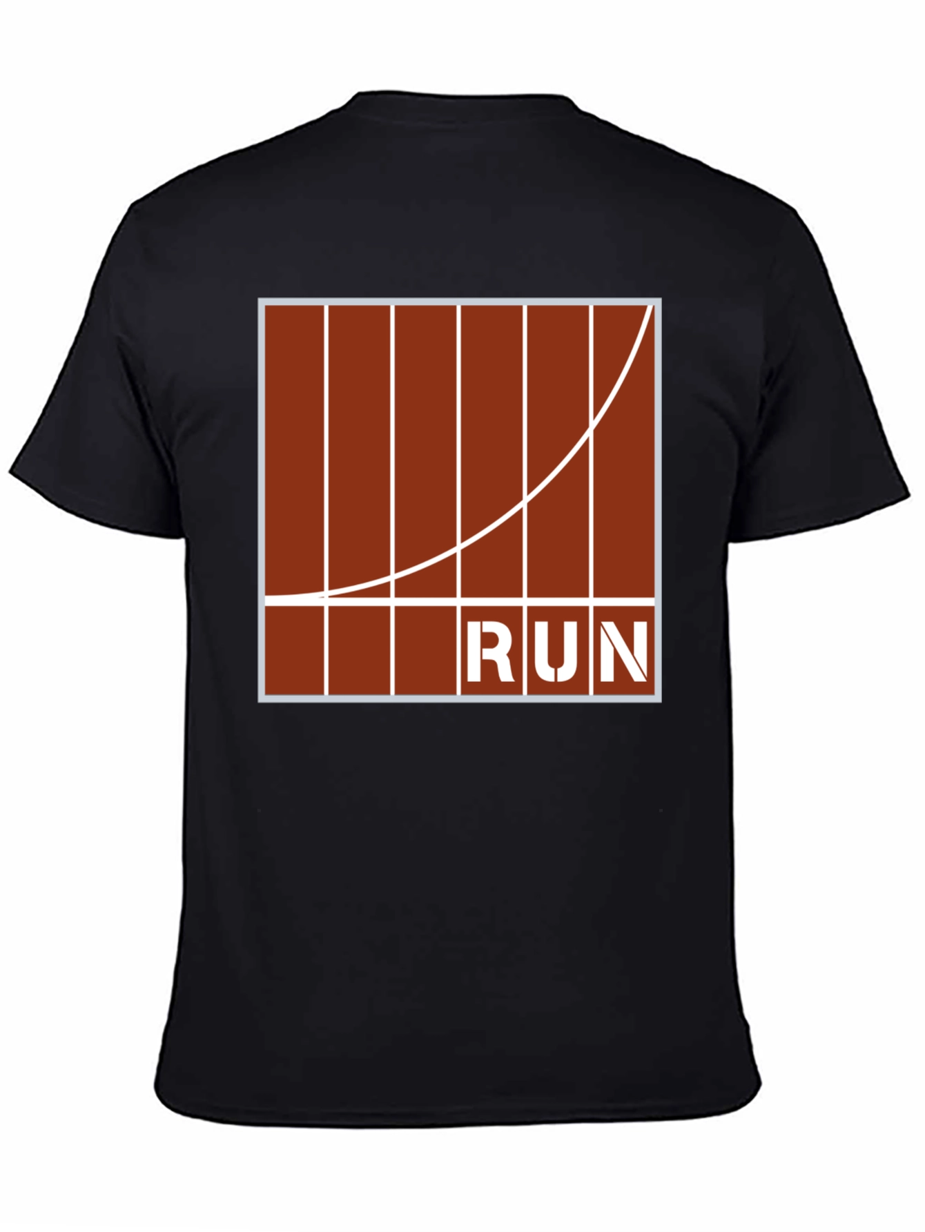 Run Track Graphic T-Shirt - Athletic Style