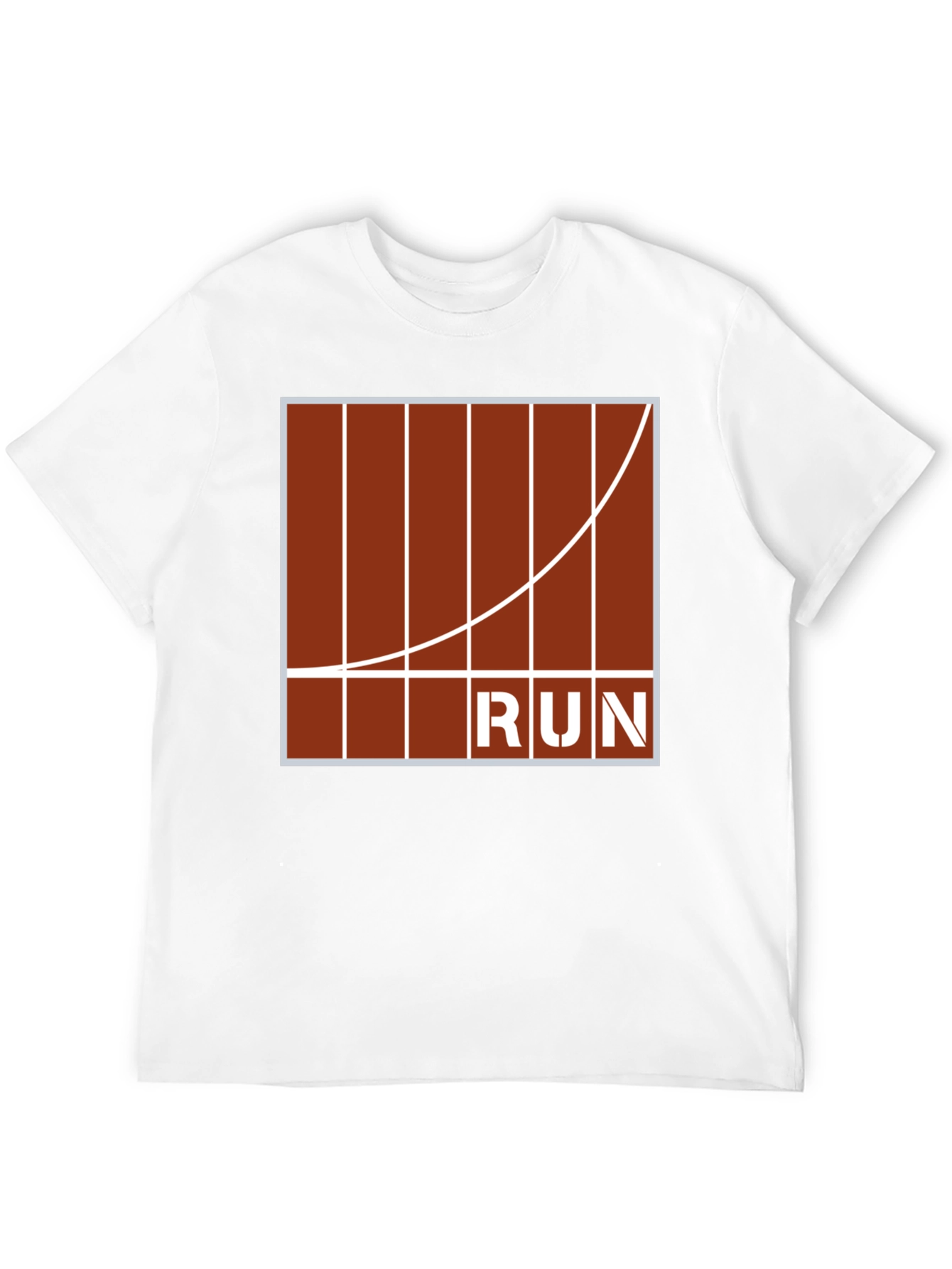 Run Track Graphic T-Shirt - Athletic Style