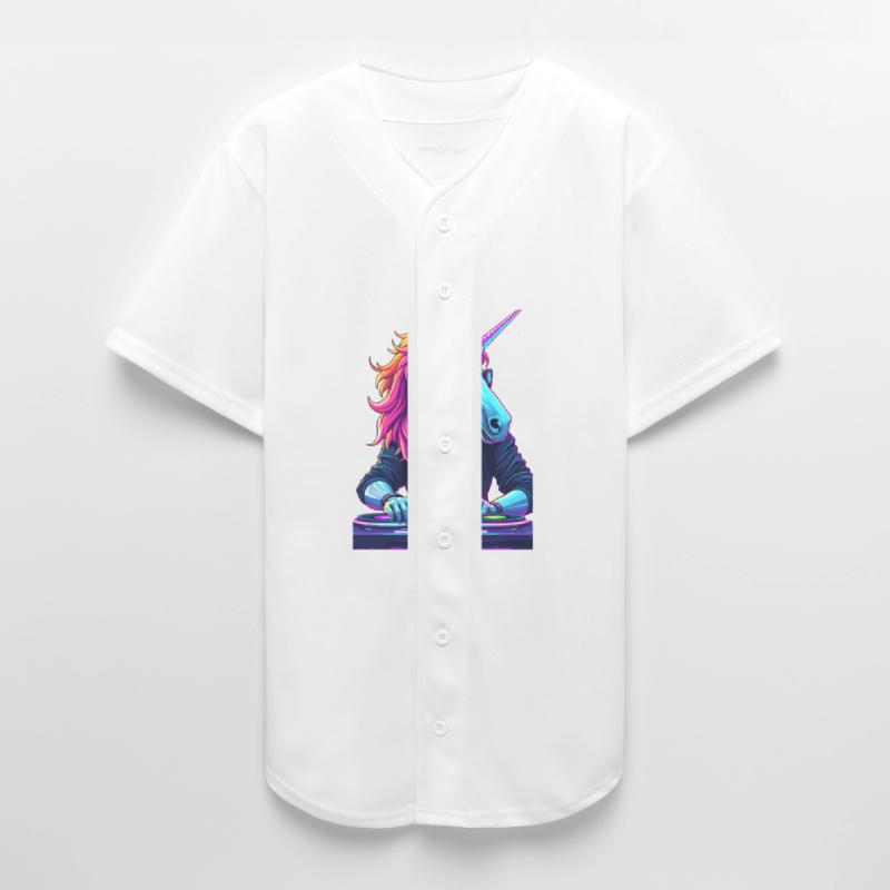 Unicorn DJ Mixing Beats Fantasy Music Vibes