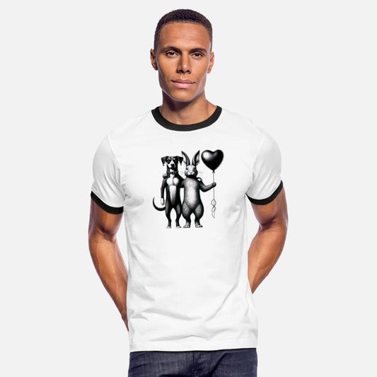 Unlikely Lovers: Dog and Rabbit