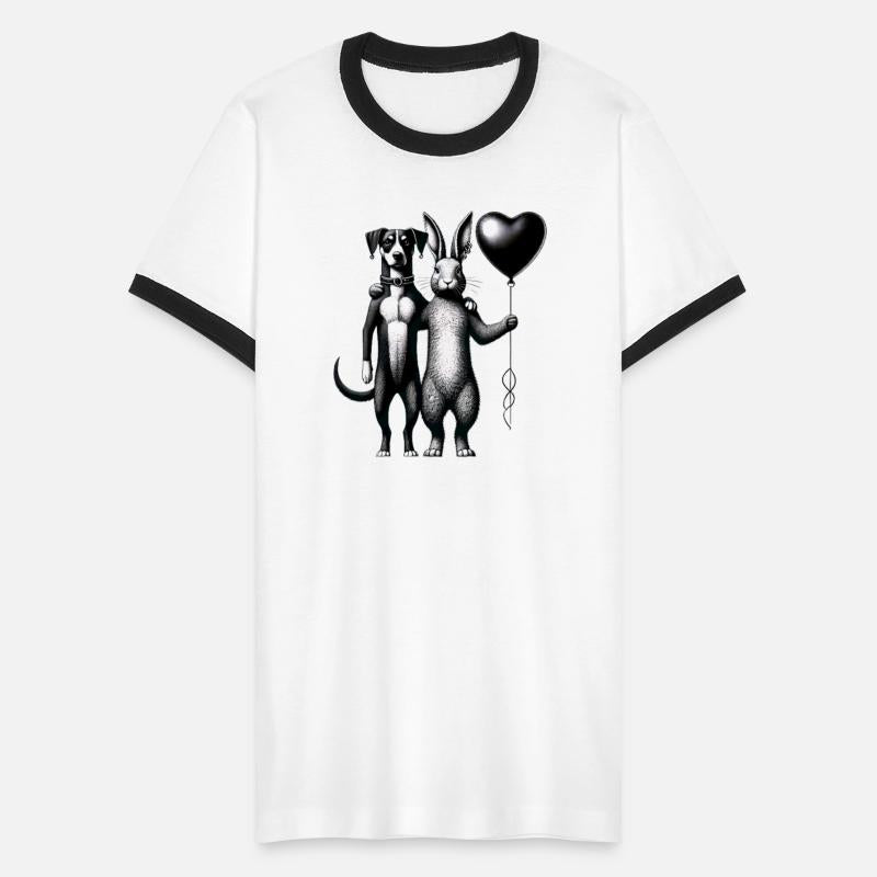 Unlikely Lovers: Dog and Rabbit