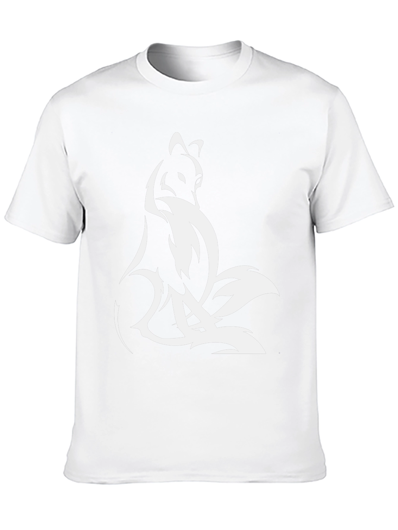 Fox Silhouette Black Tee
