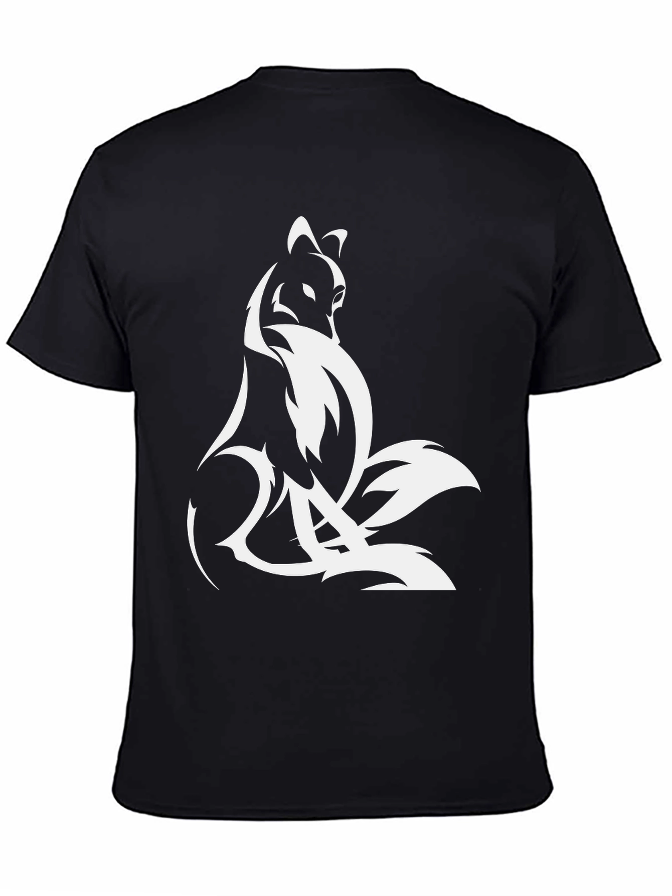 Fox Silhouette Black Tee