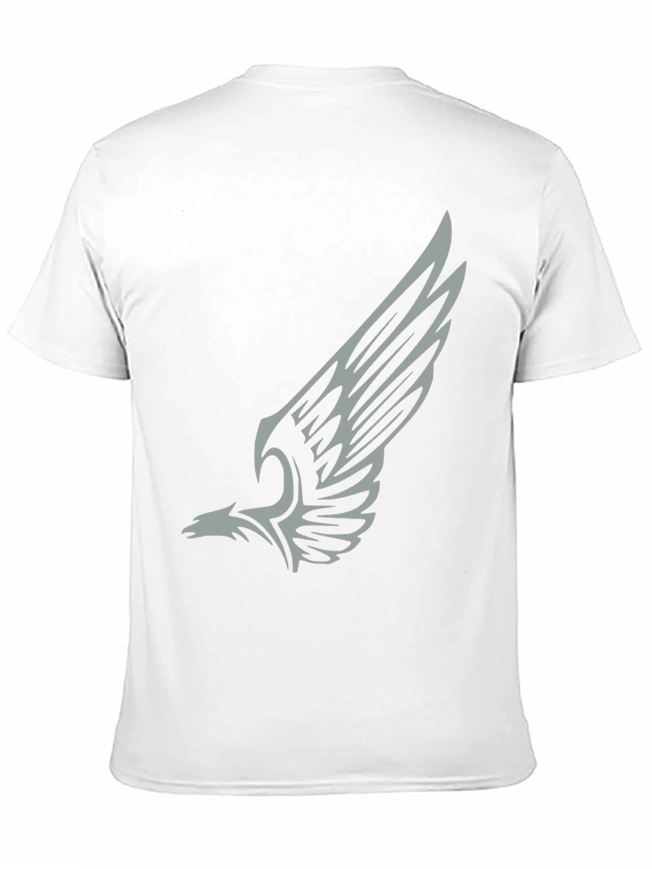 Eagle Wing Graphic Black T-Shirt