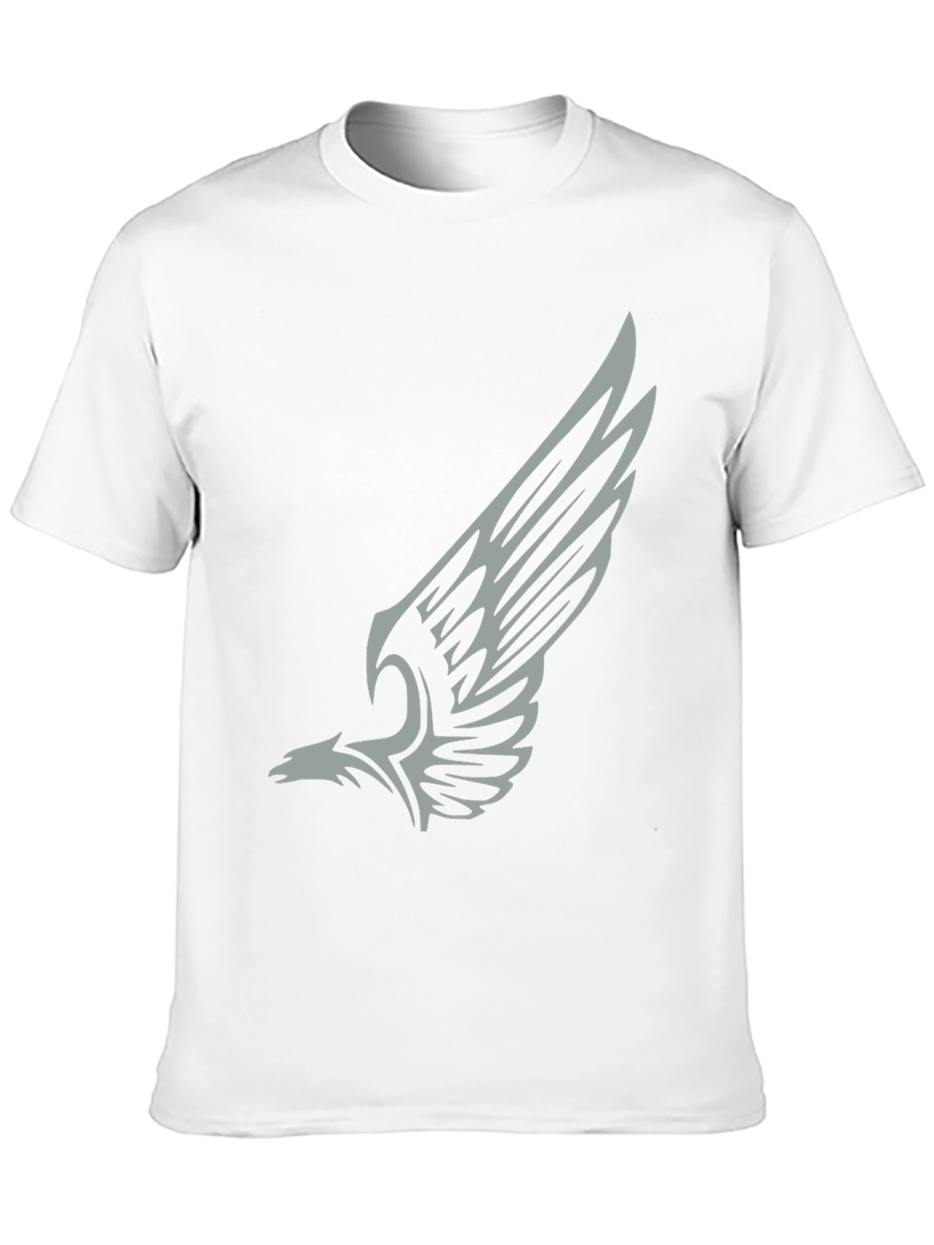 Eagle Wing Graphic Black T-Shirt