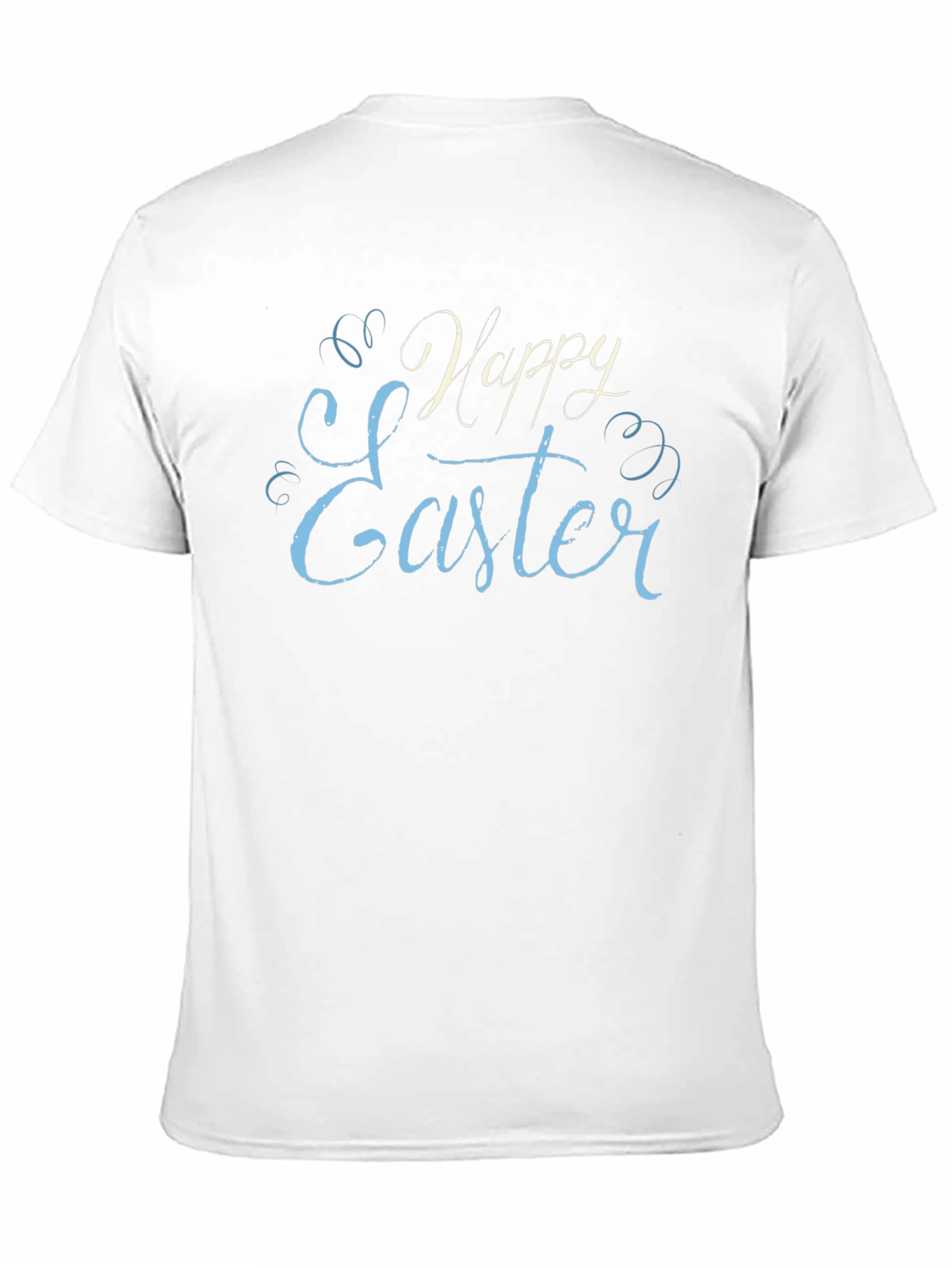 Happy Easter Black T-Shirt