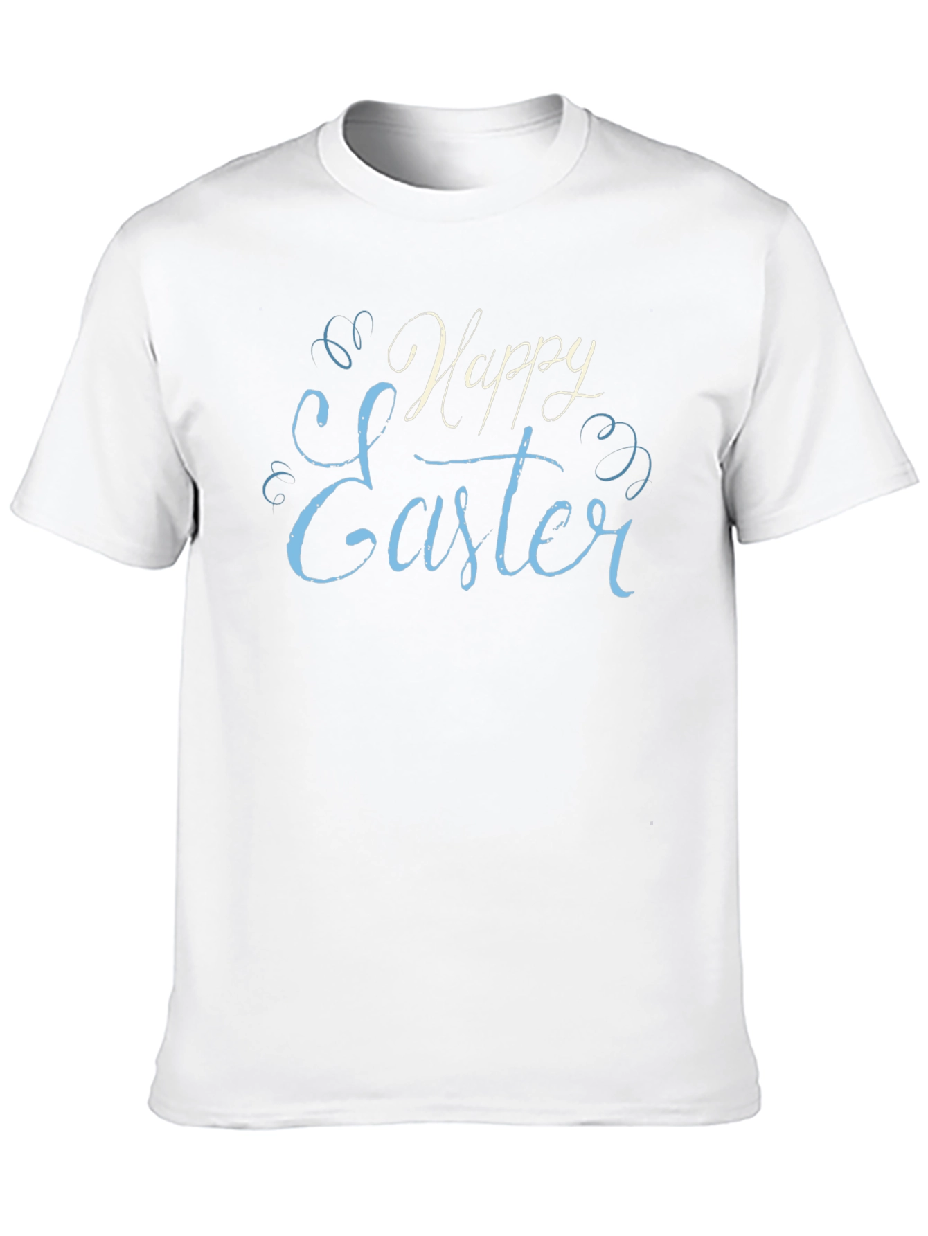 Happy Easter Black T-Shirt