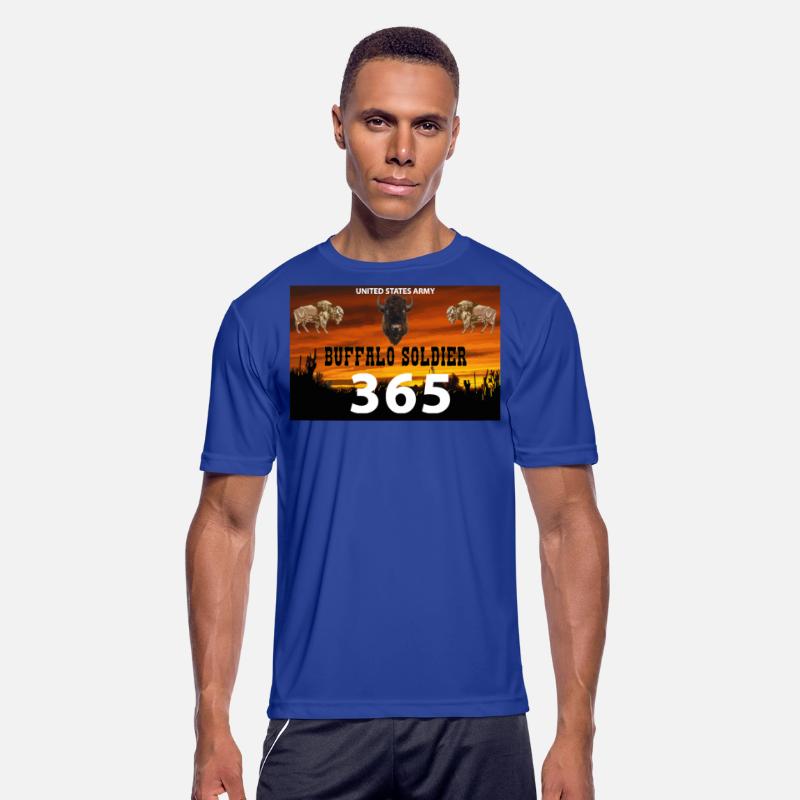 US Army Buffalo Soldier 365 w Buffalo Head Center