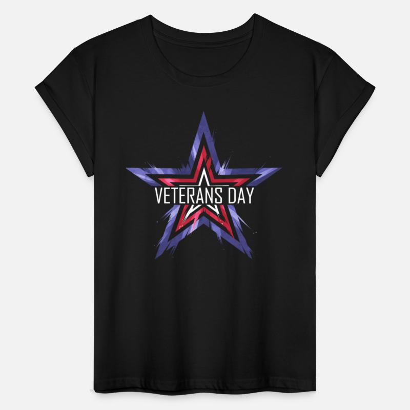US Flag Colors Star Veterans Day