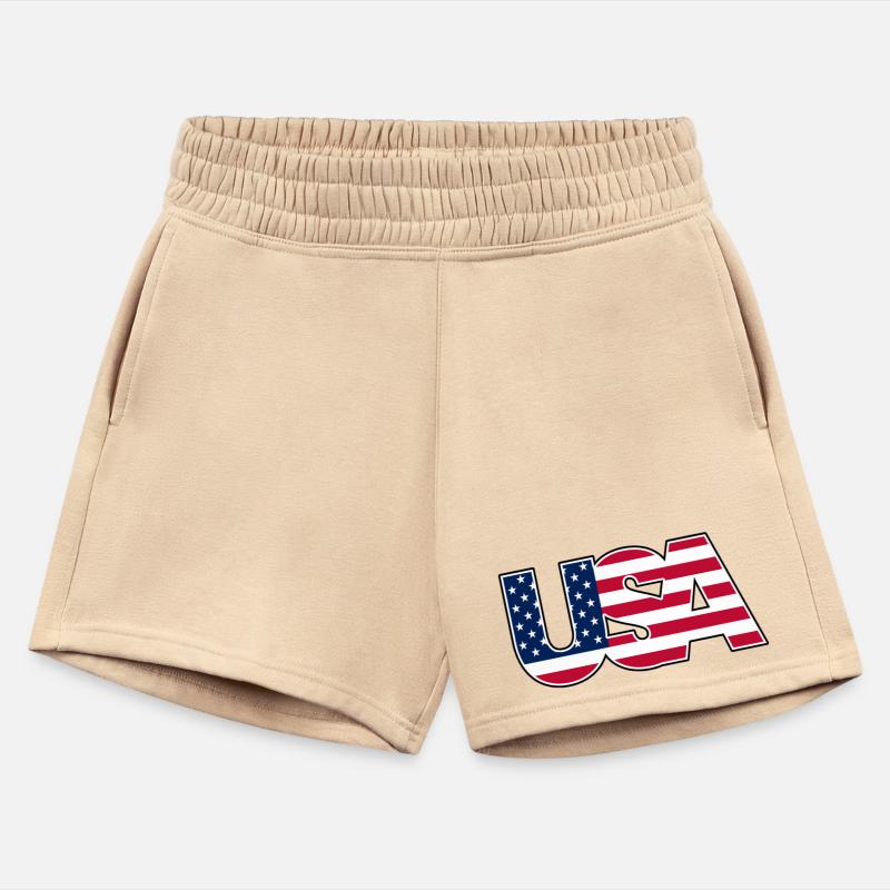 USA Flag Colors Logo