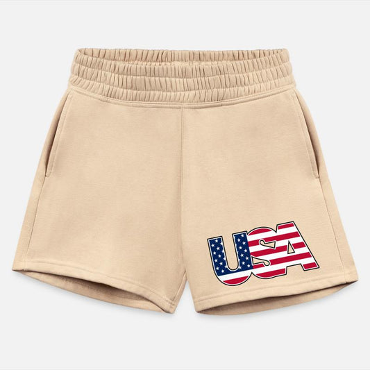 USA Flag Colors Logo