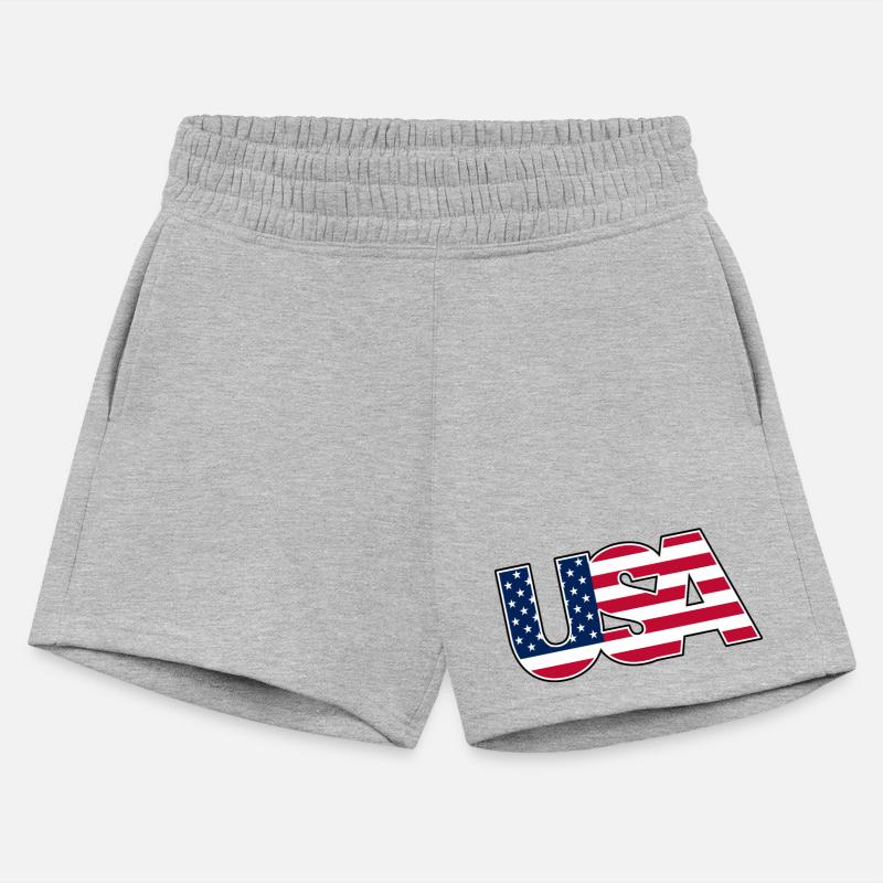 USA Flag Colors Logo