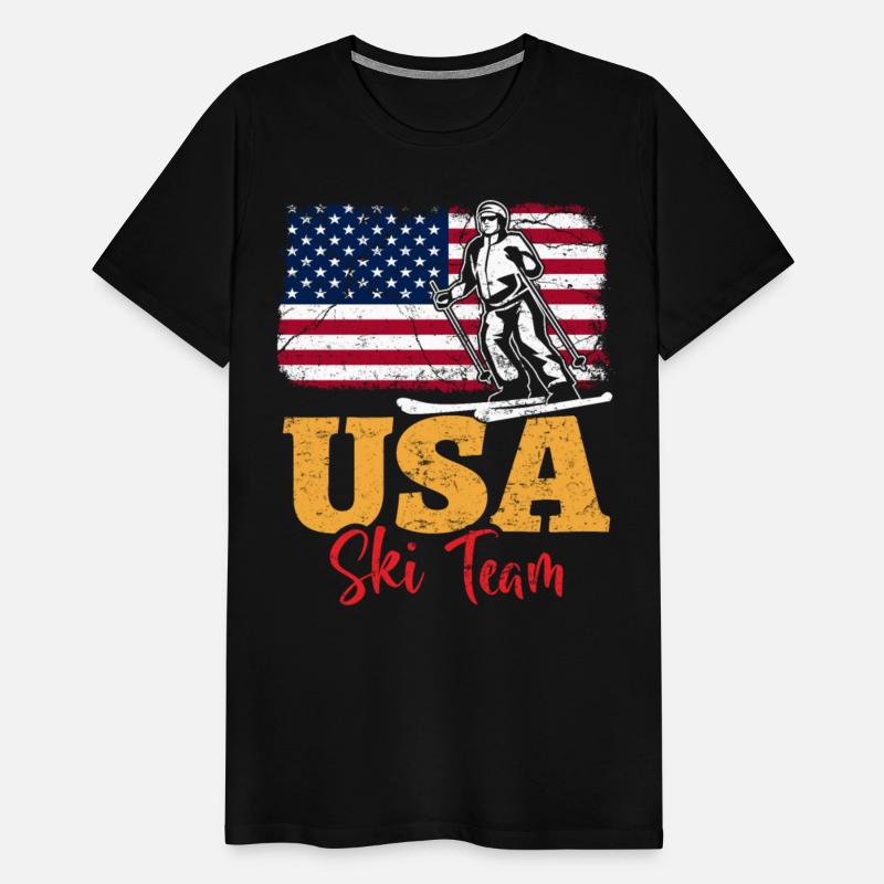 USA Ski Team America Skiing Winter Sports