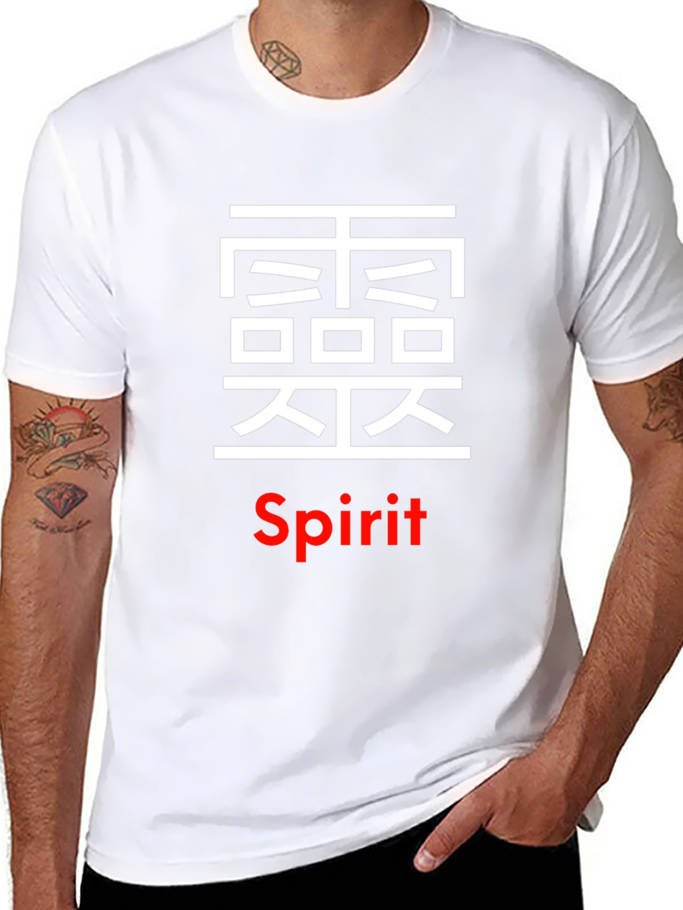 Spirit Graphic Black T-Shirt