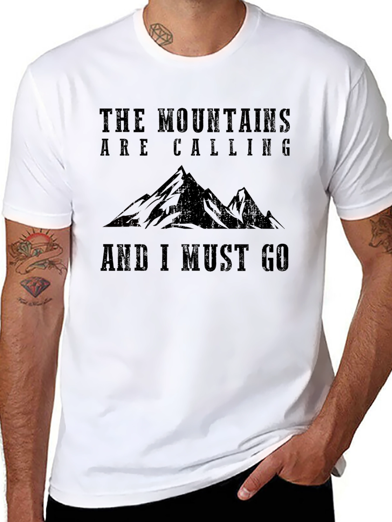 Mountains Are Calling Graphic Tee