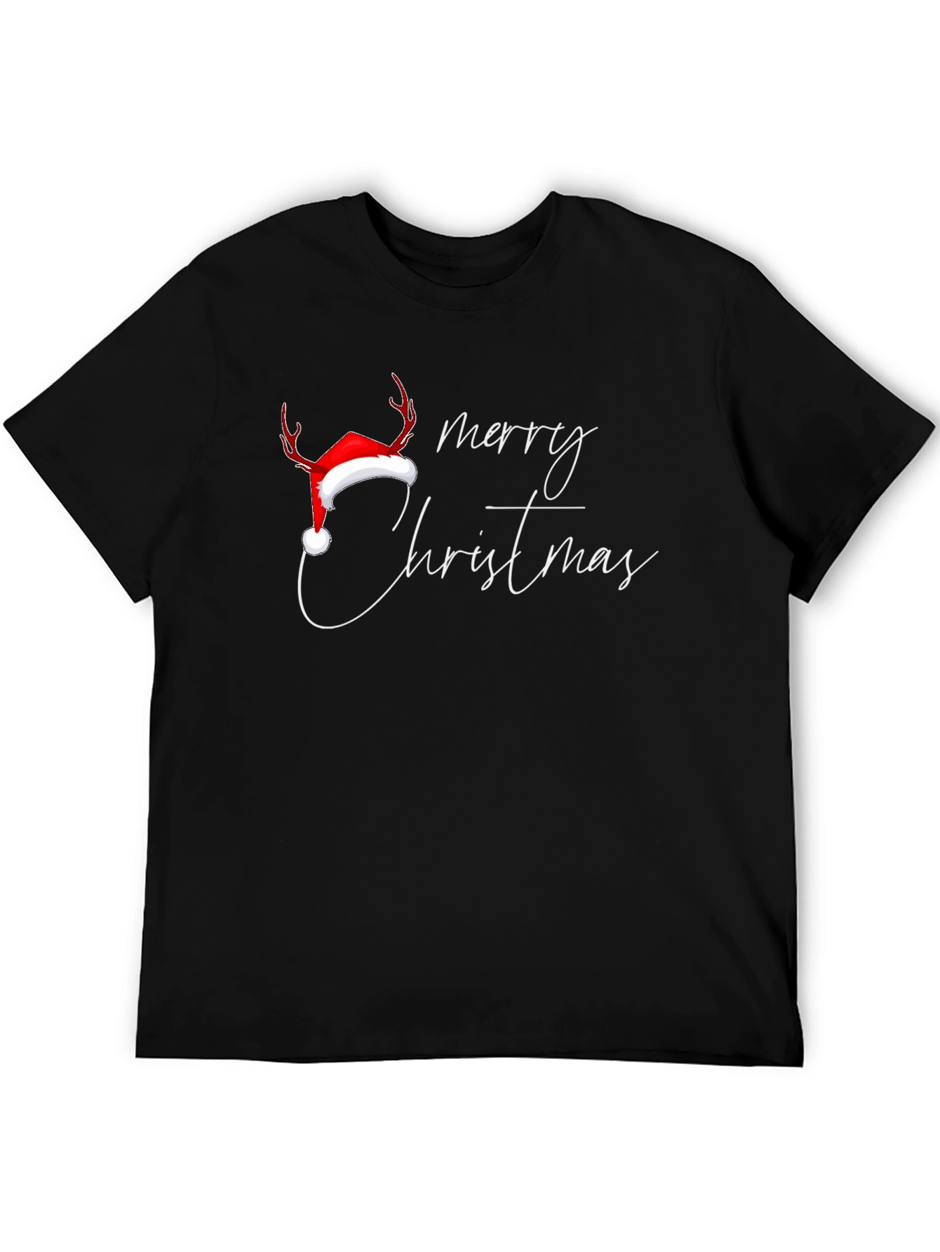 Merry Christmas Graphic Tee - Holiday T-Shirt