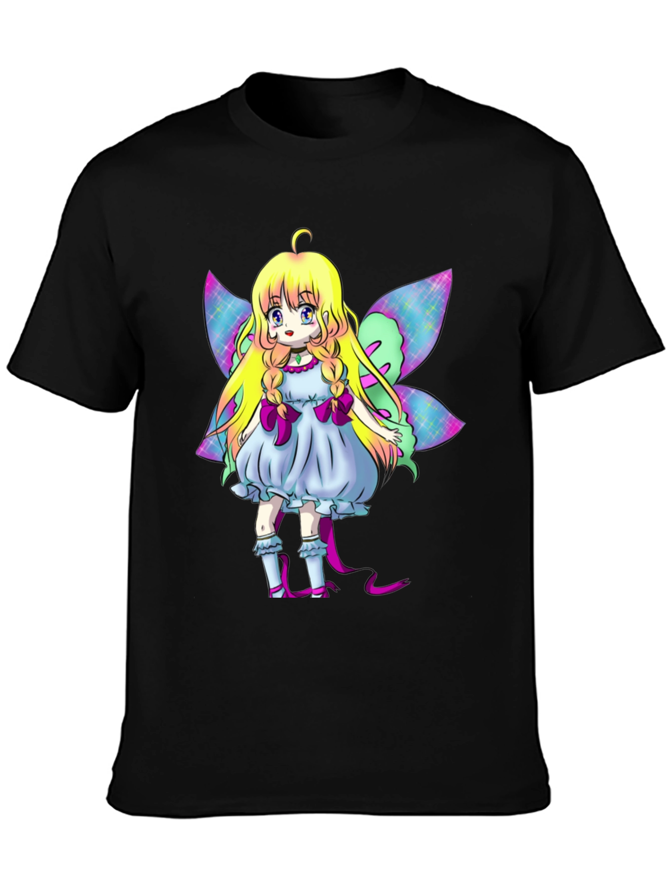 Anime Fairy Graphic T-Shirt