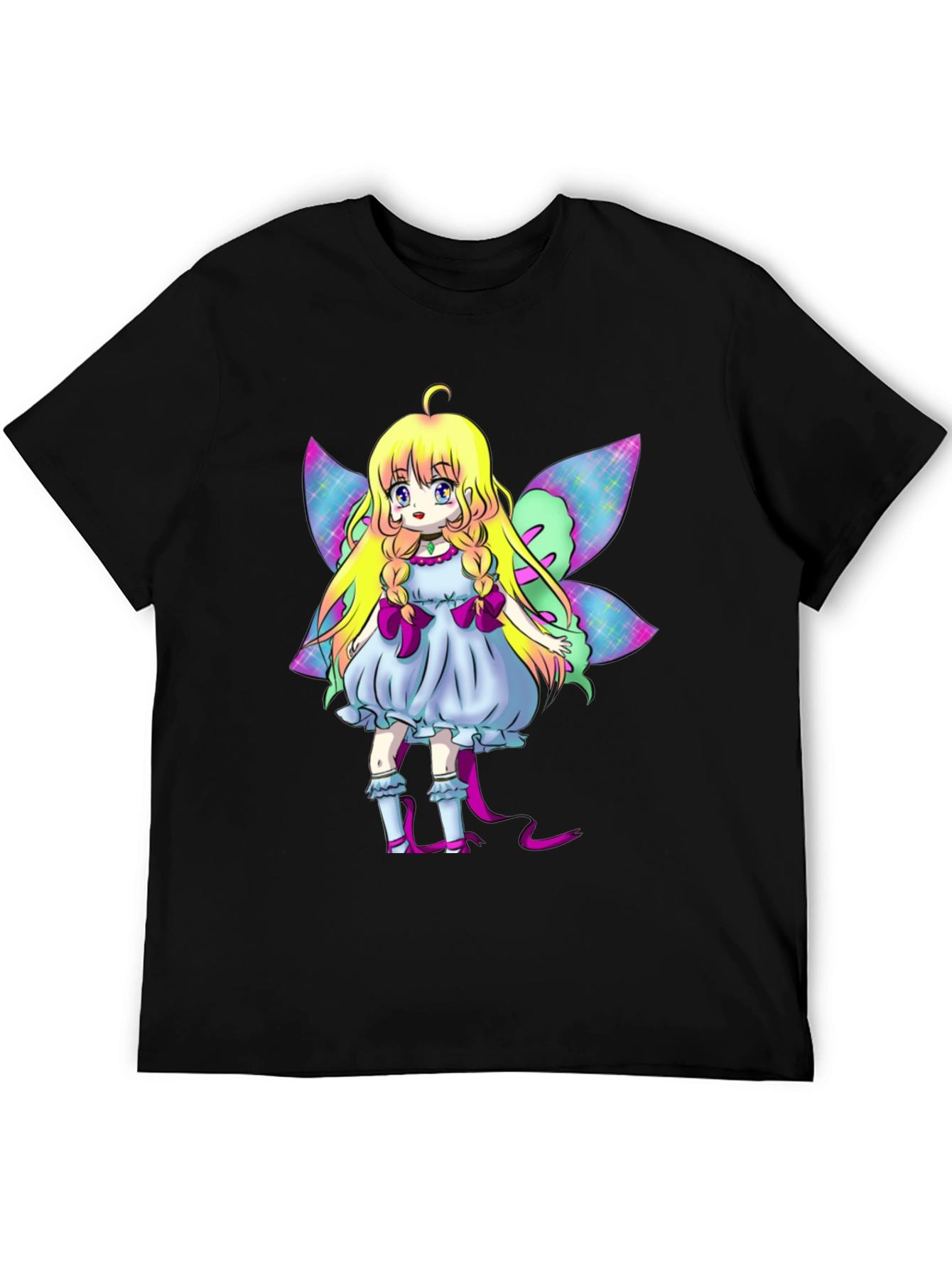Anime Fairy Graphic T-Shirt