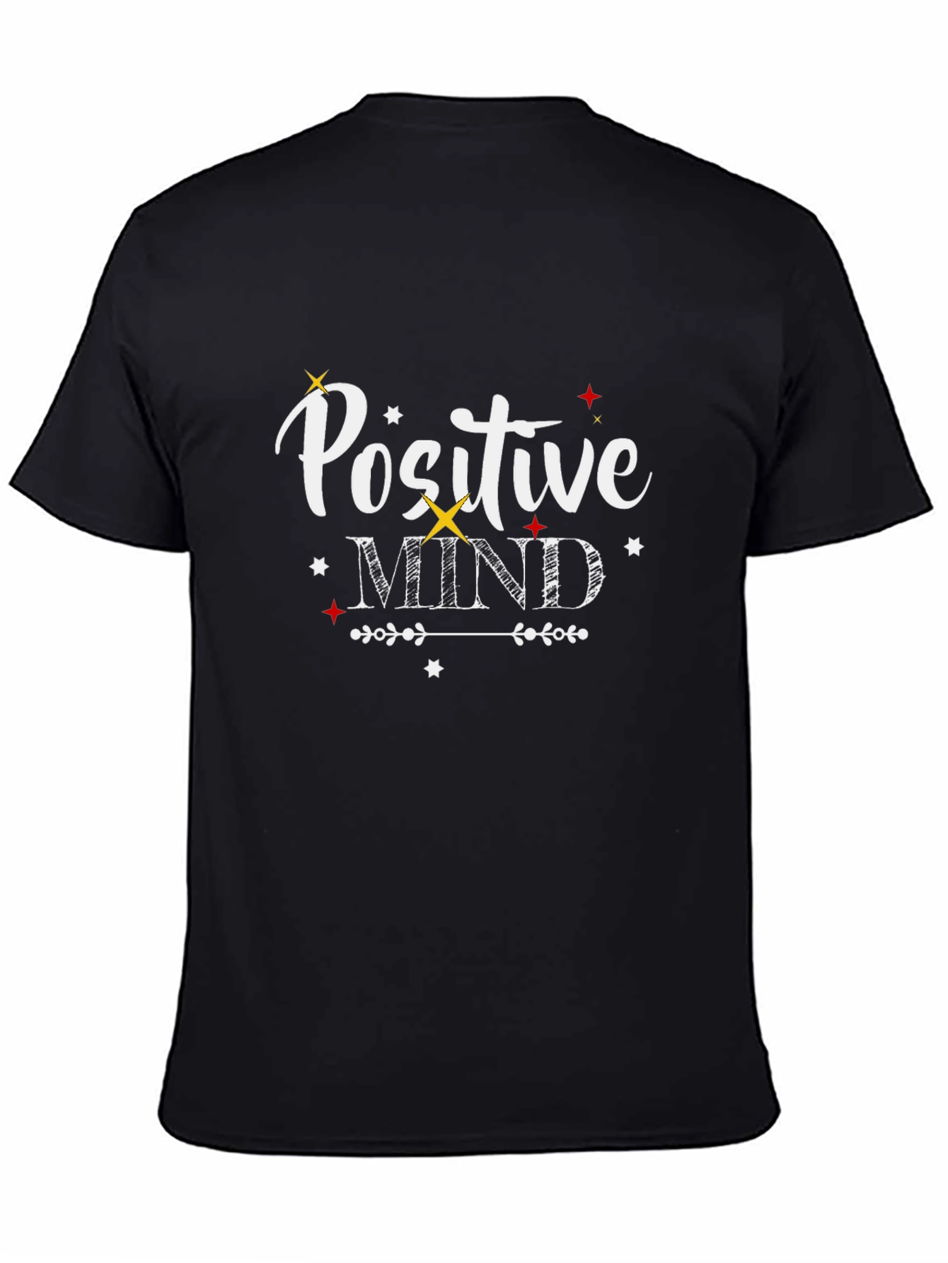 Positive Mind Graphic T-Shirt - Inspiring Design