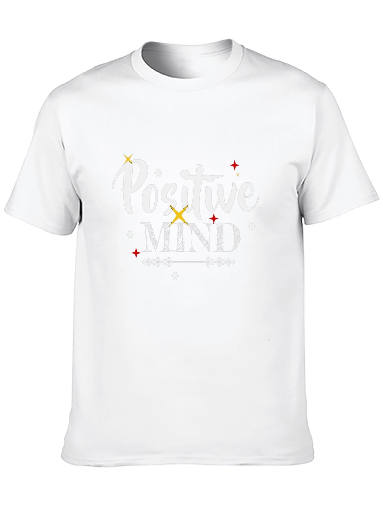 Positive Mind Graphic T-Shirt - Inspiring Design