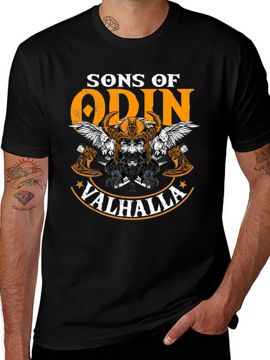 Sons of Odin Viking Valhalla T-Shirt