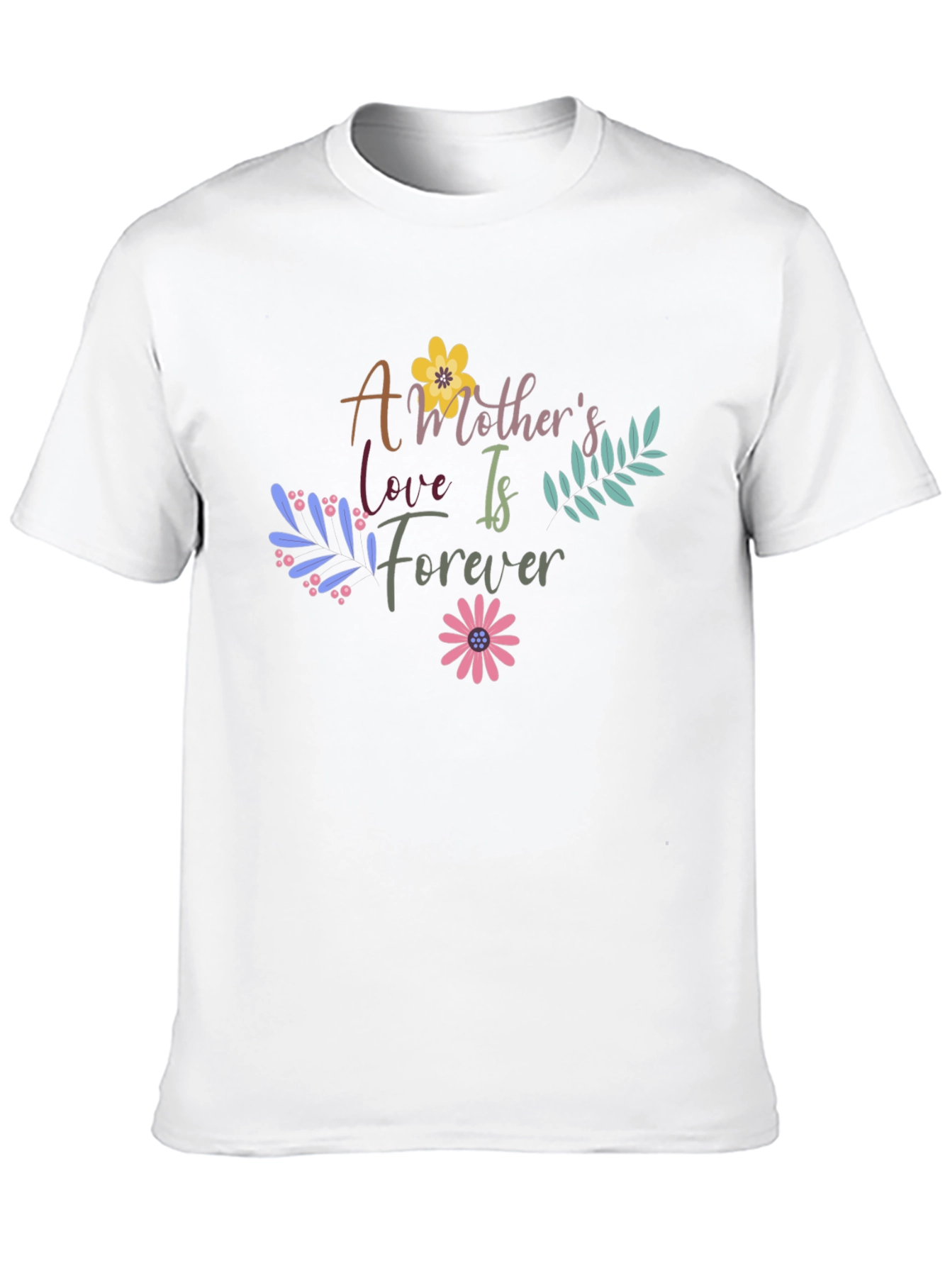 Mothers Love Forever Graphic Tee - Black