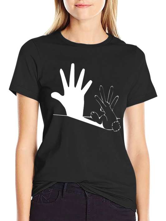 Hand Shadow Rabbit T-Shirt