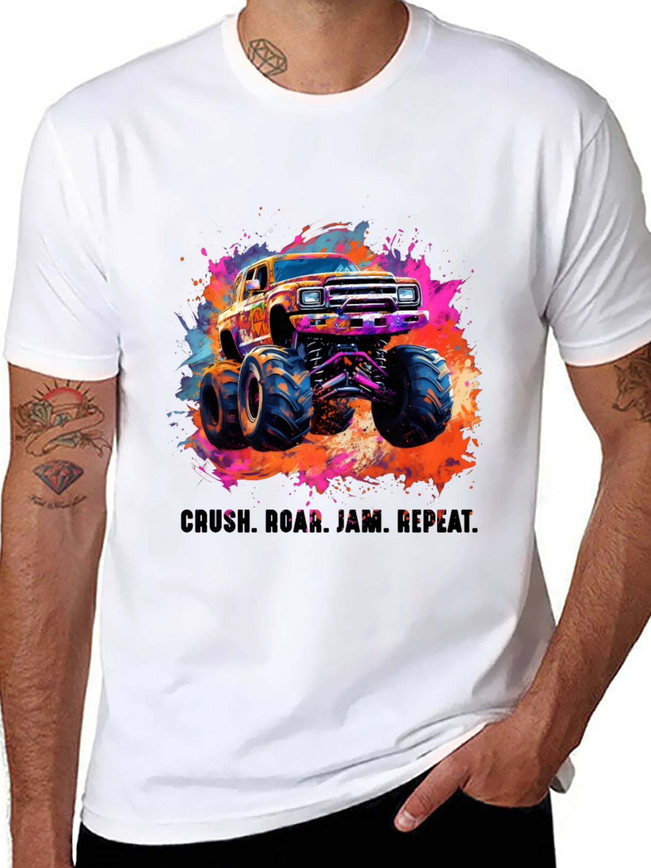Monster Truck Graphic Tee