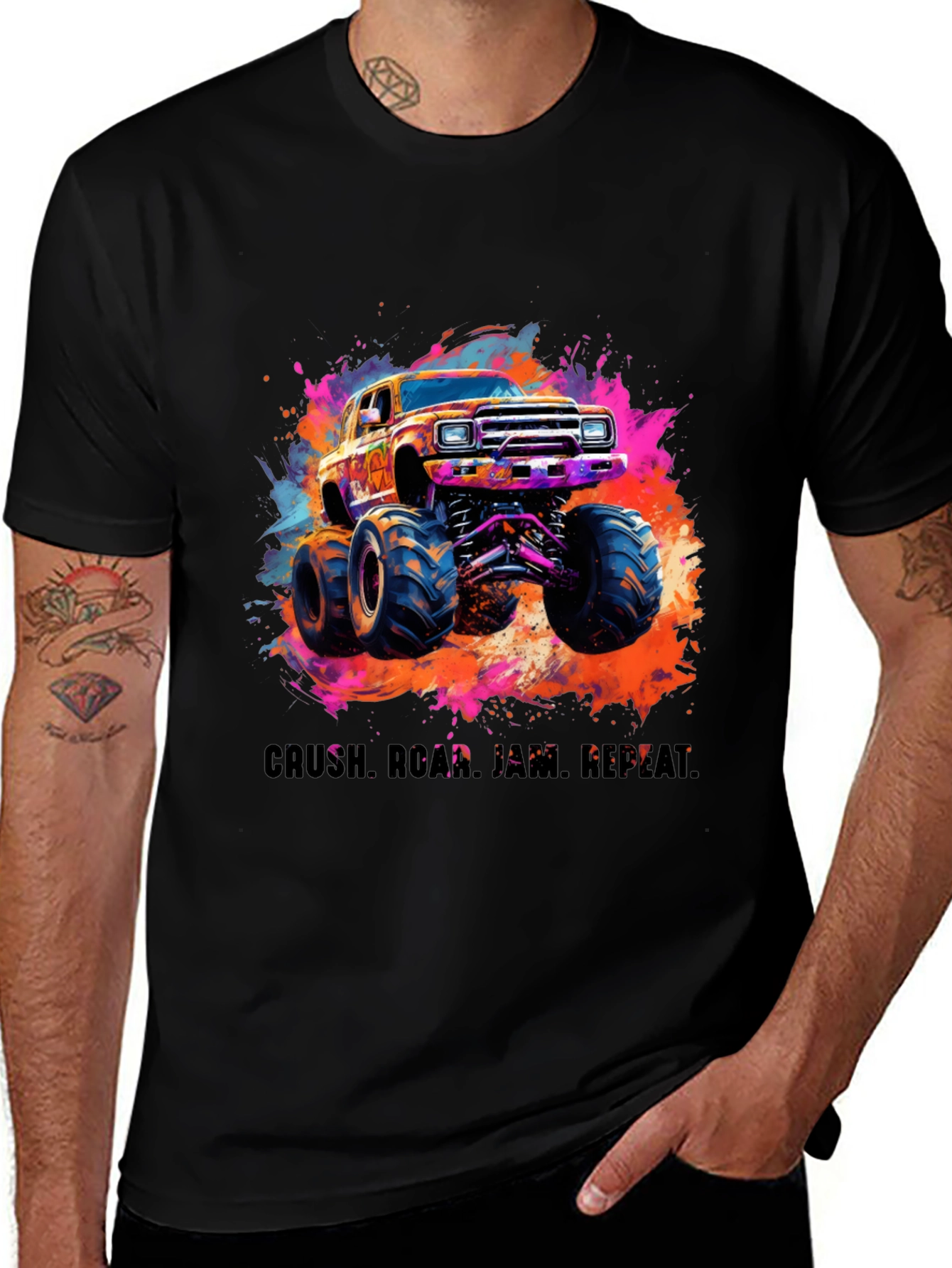 Monster Truck Graphic Tee
