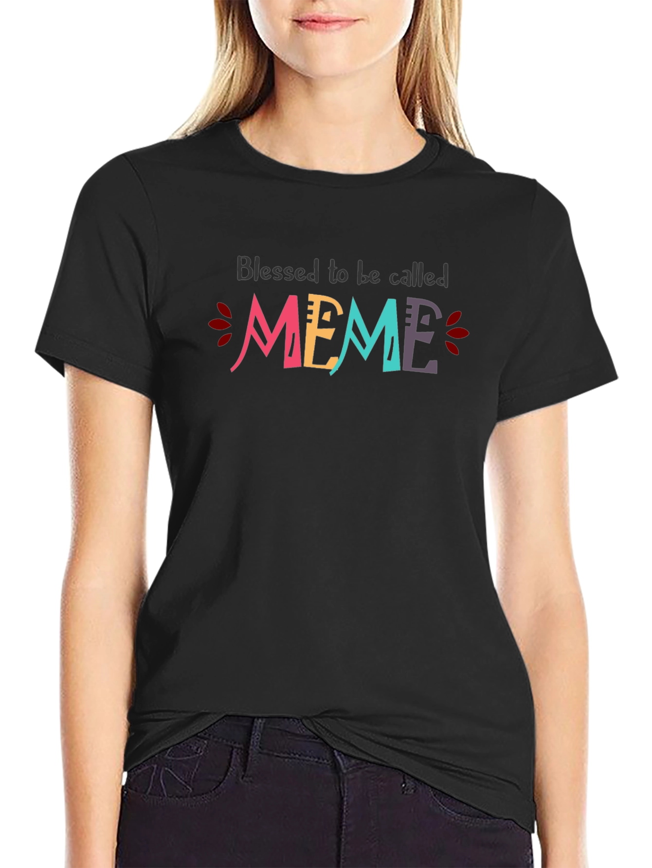 Blessed to be Called Meme T-Shirt - Black