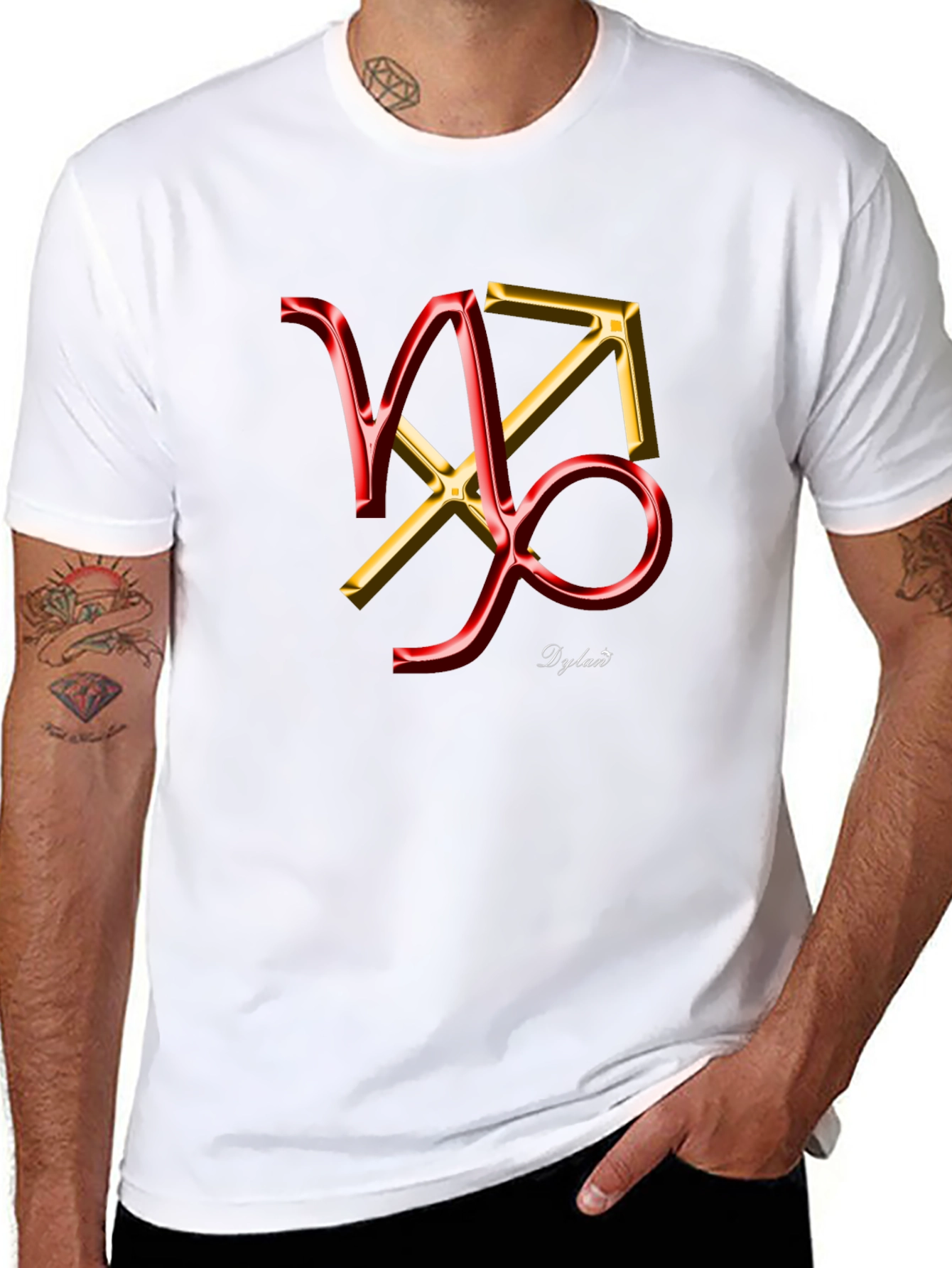 Zodiac Capricorn Sagittarius Black T-Shirt