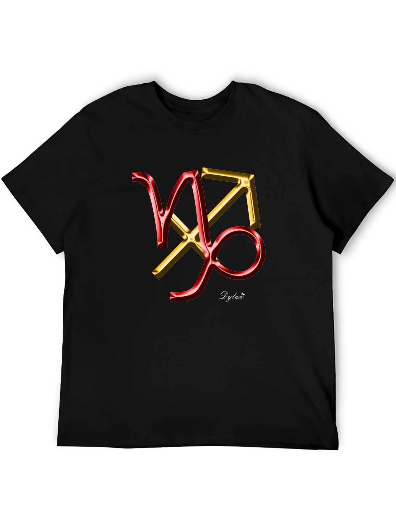 Zodiac Capricorn Sagittarius Black T-Shirt
