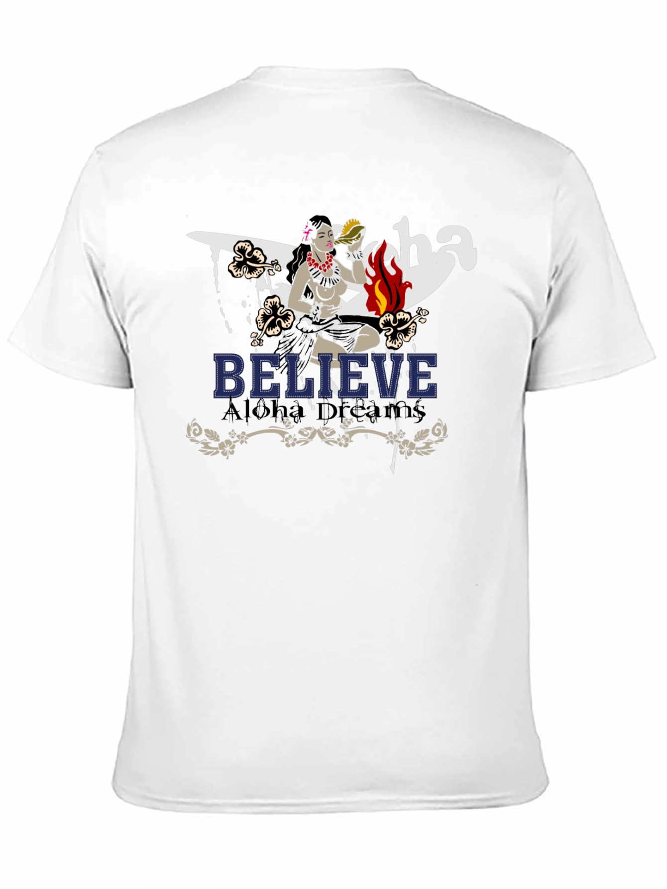 Believe Aloha Dreams Graphic T-Shirt