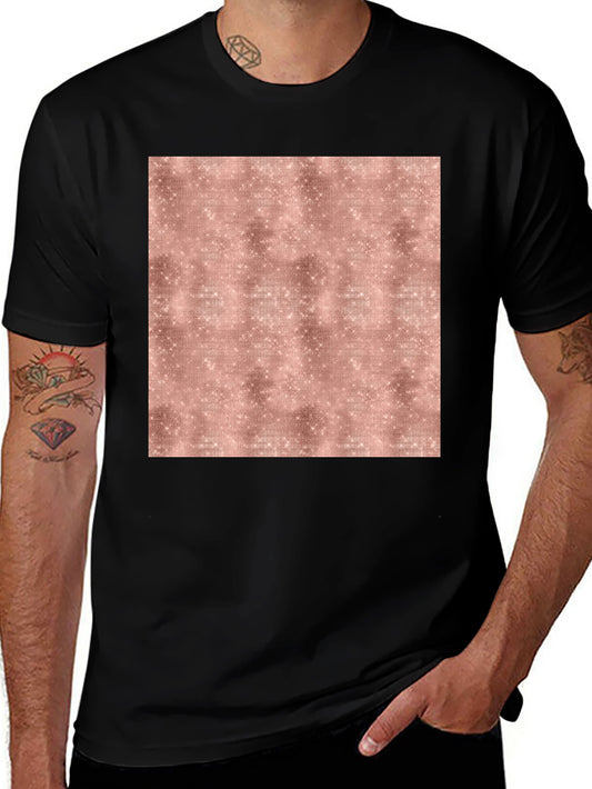 Sparkle Texture Tee - Modern Graphic Print