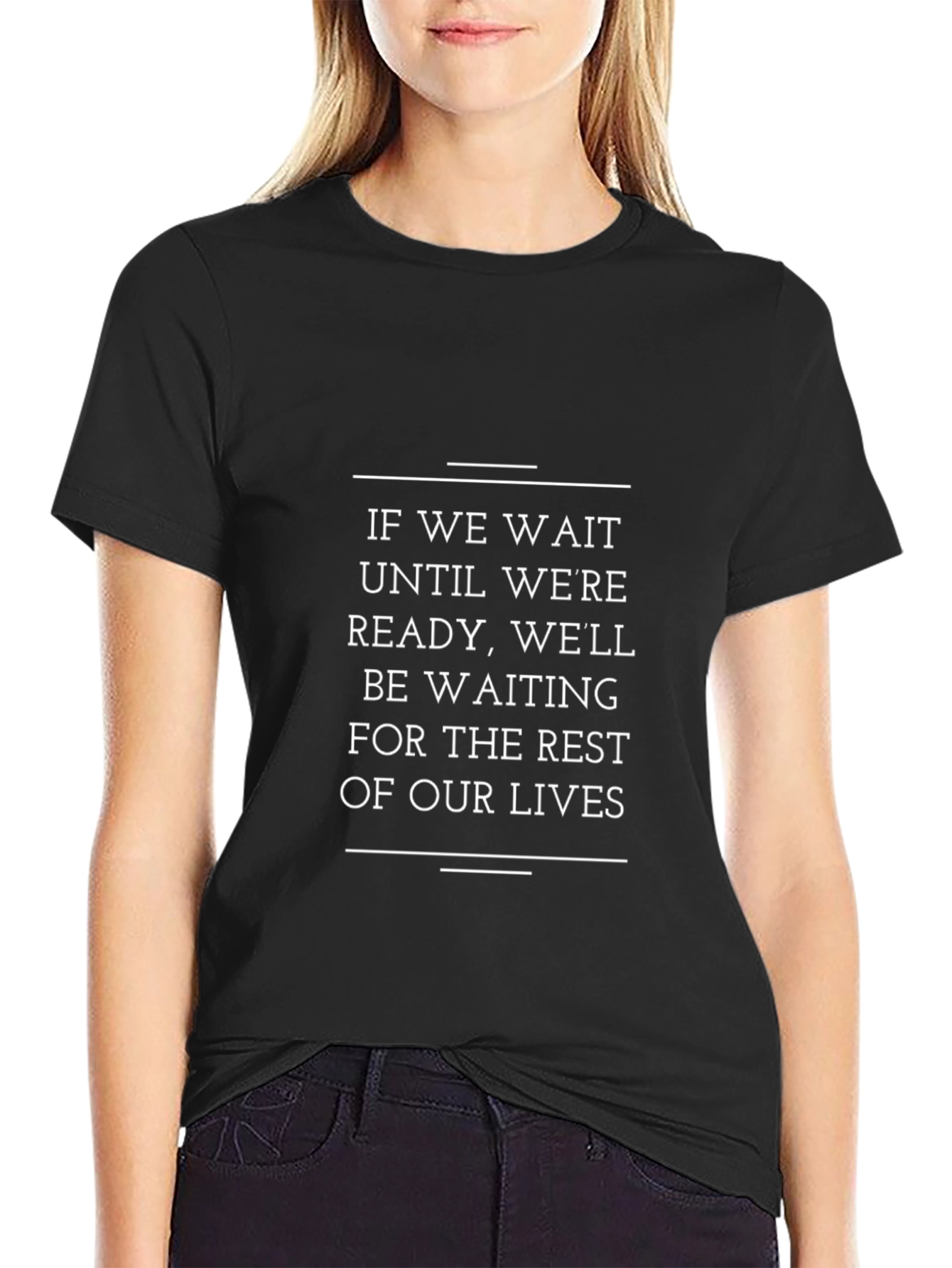 Motivational Quote Graphic Tee