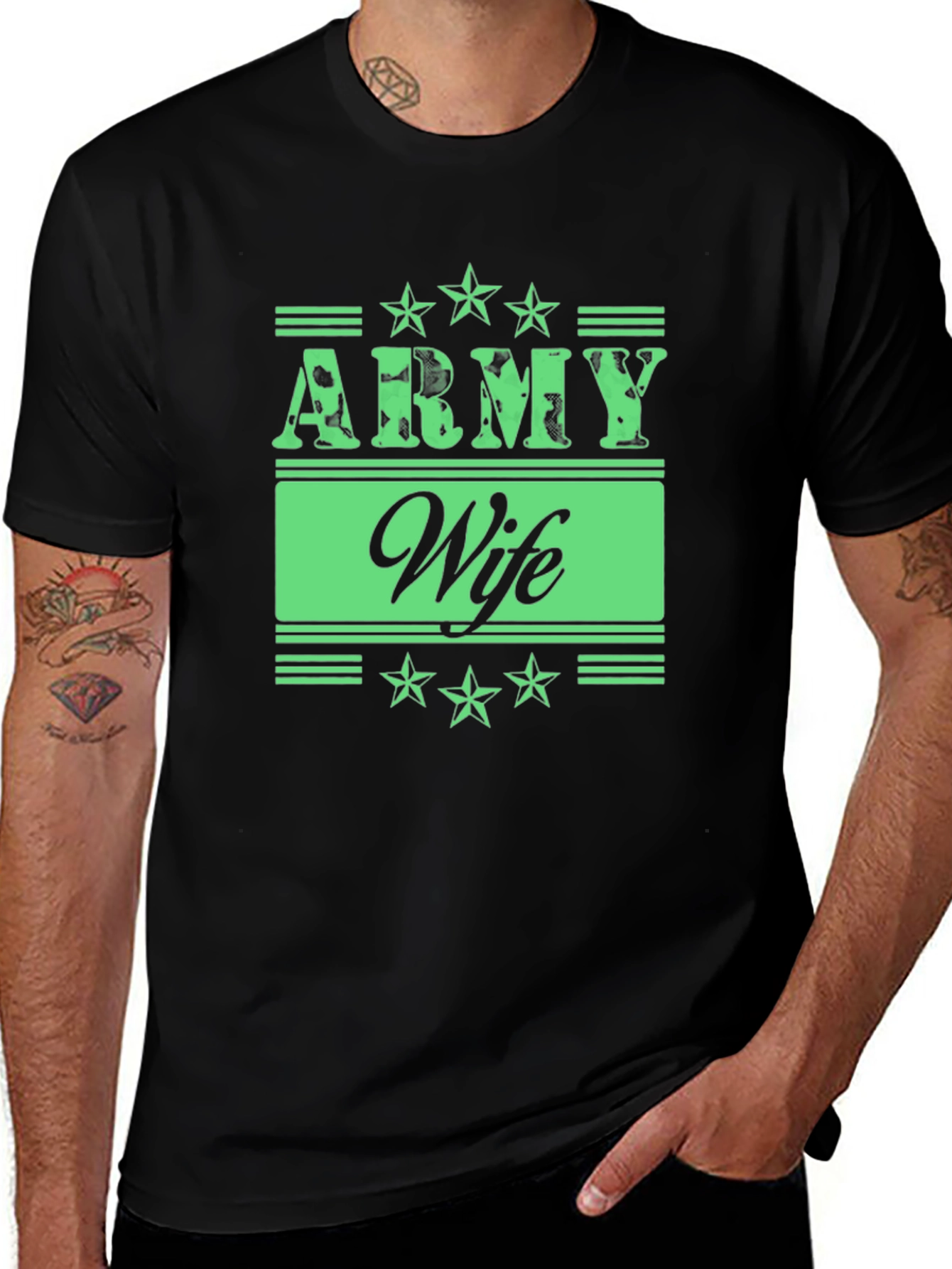 Army Wife Graphic Tee