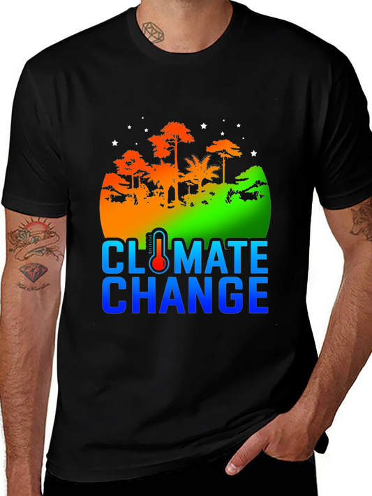 Climate Change Graphic T-Shirt