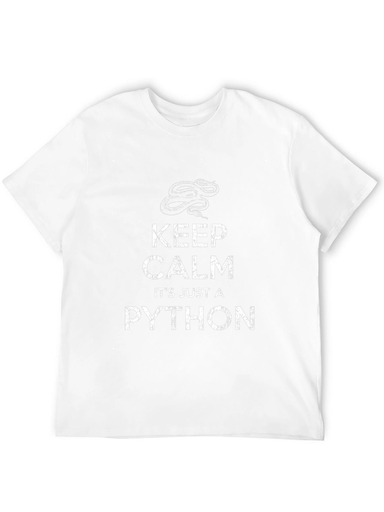 Keep Calm Its Just a Python T-Shirt