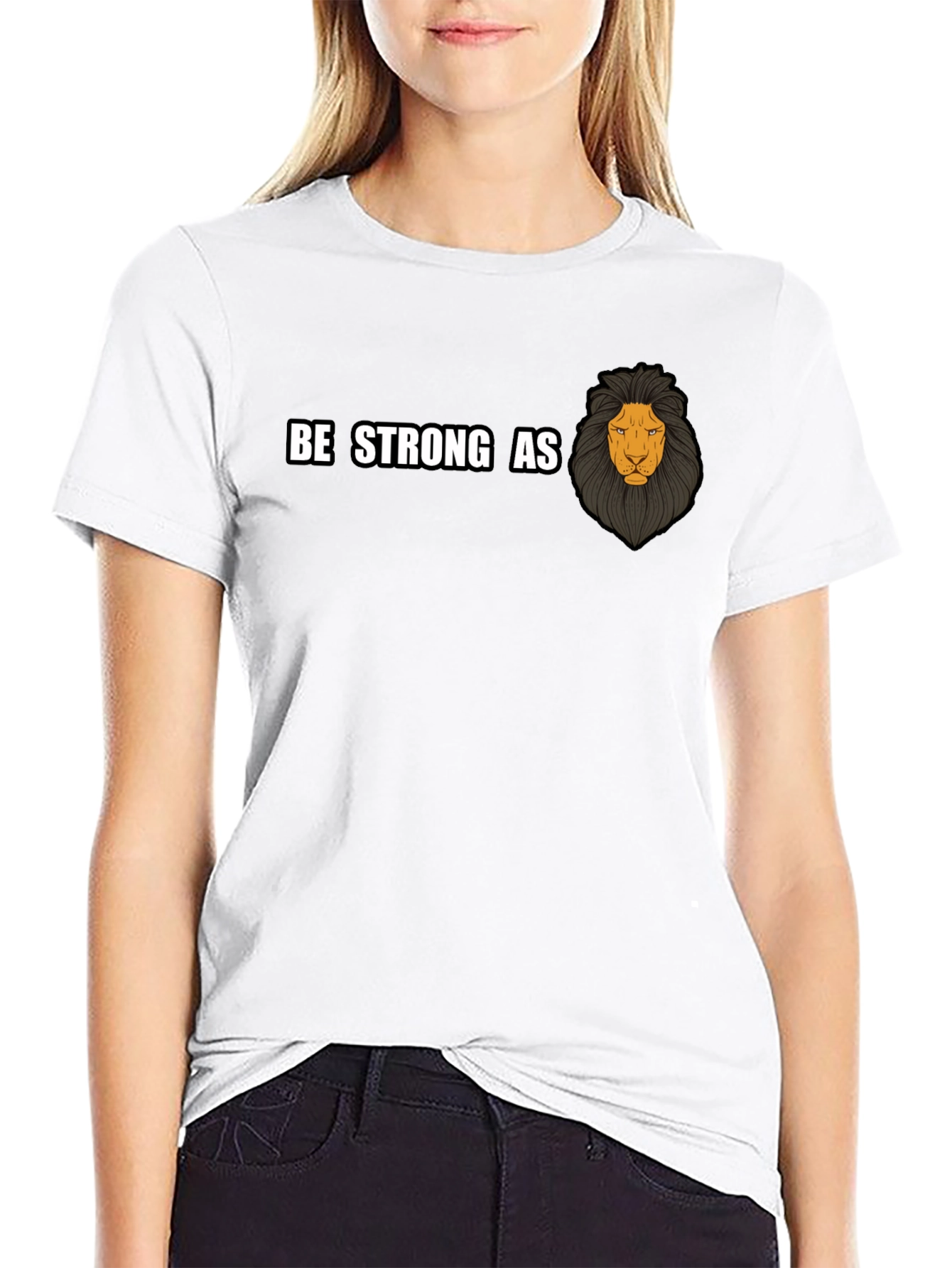 Be Strong As Lion Graphic T-Shirt
