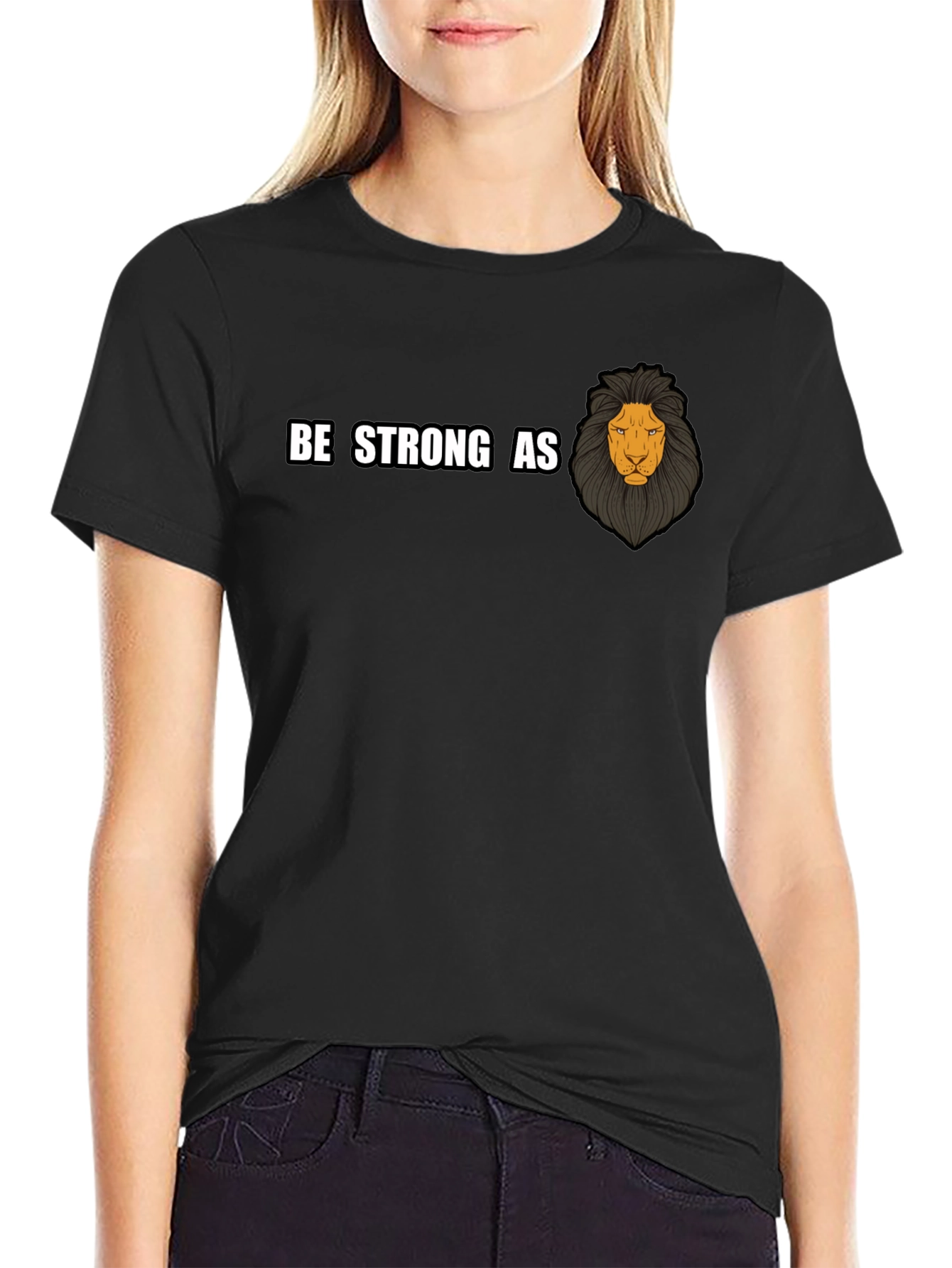 Be Strong As Lion Graphic T-Shirt