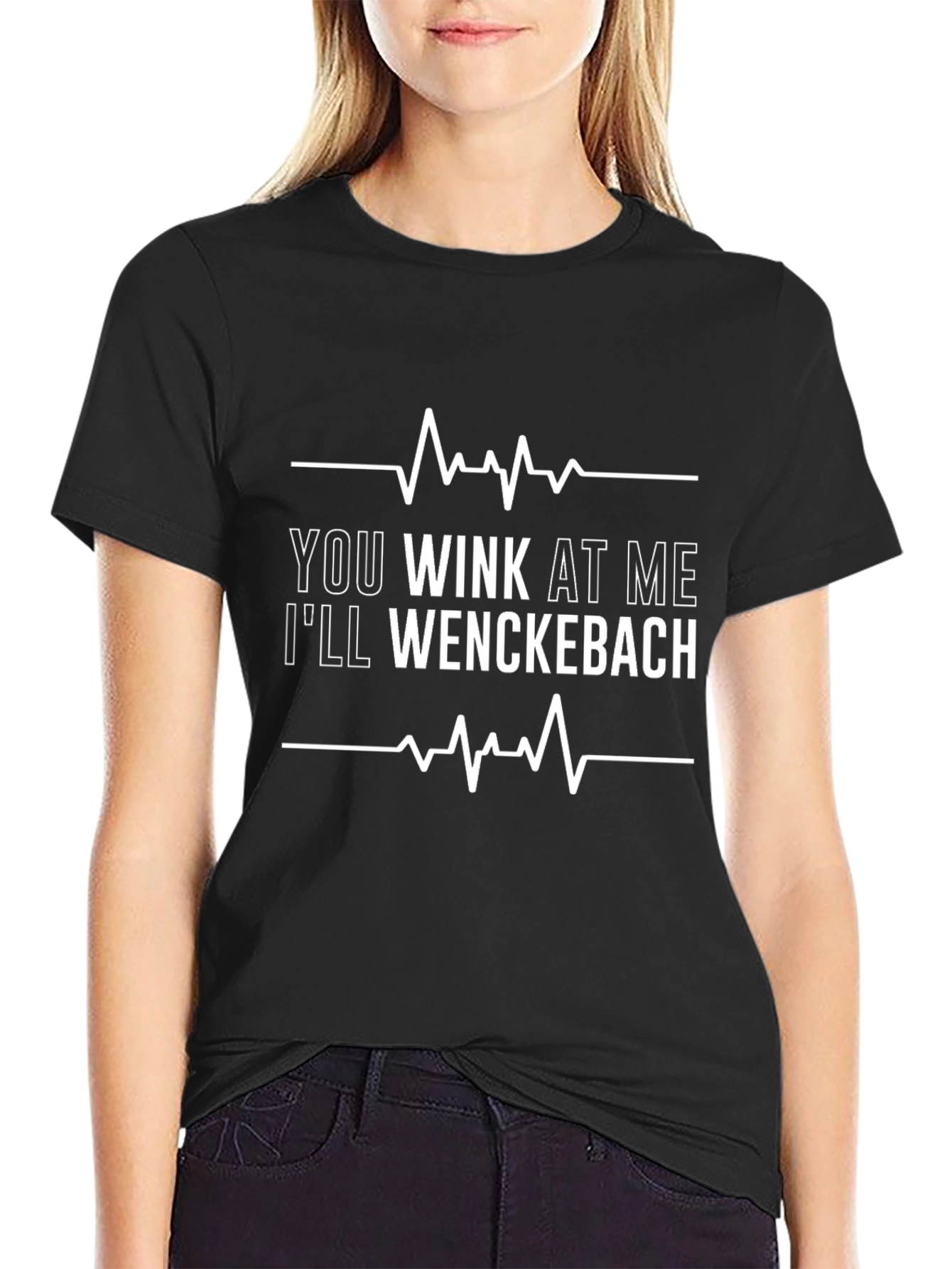 Wenckebach Funny Medical T-Shirt - Black
