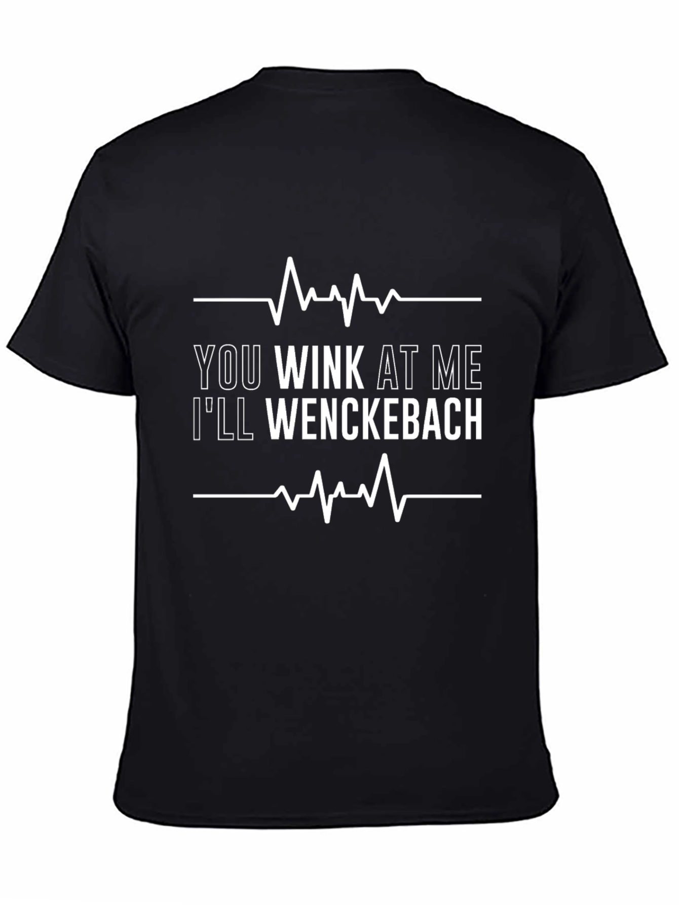 Wenckebach Funny Medical T-Shirt - Black