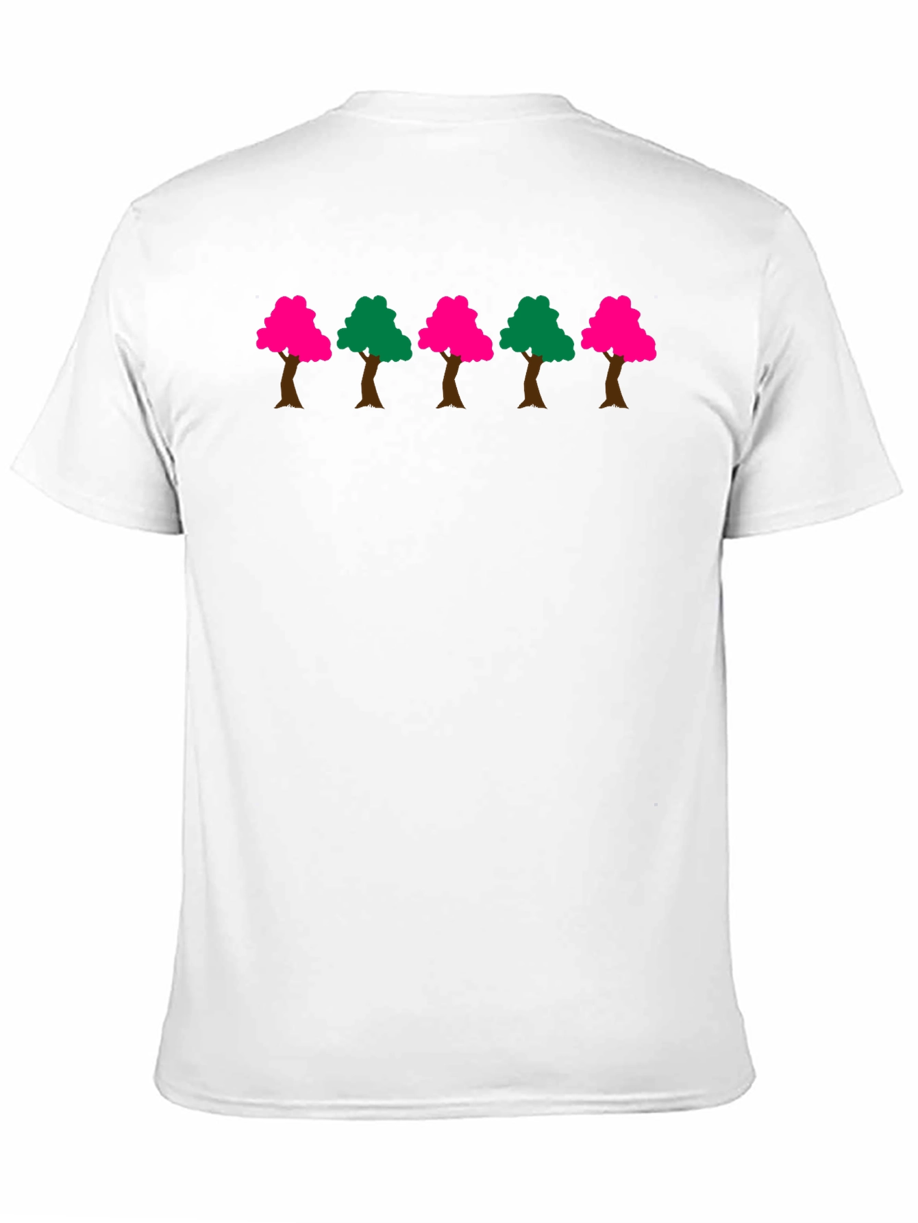 Trees Graphic Black T-Shirt