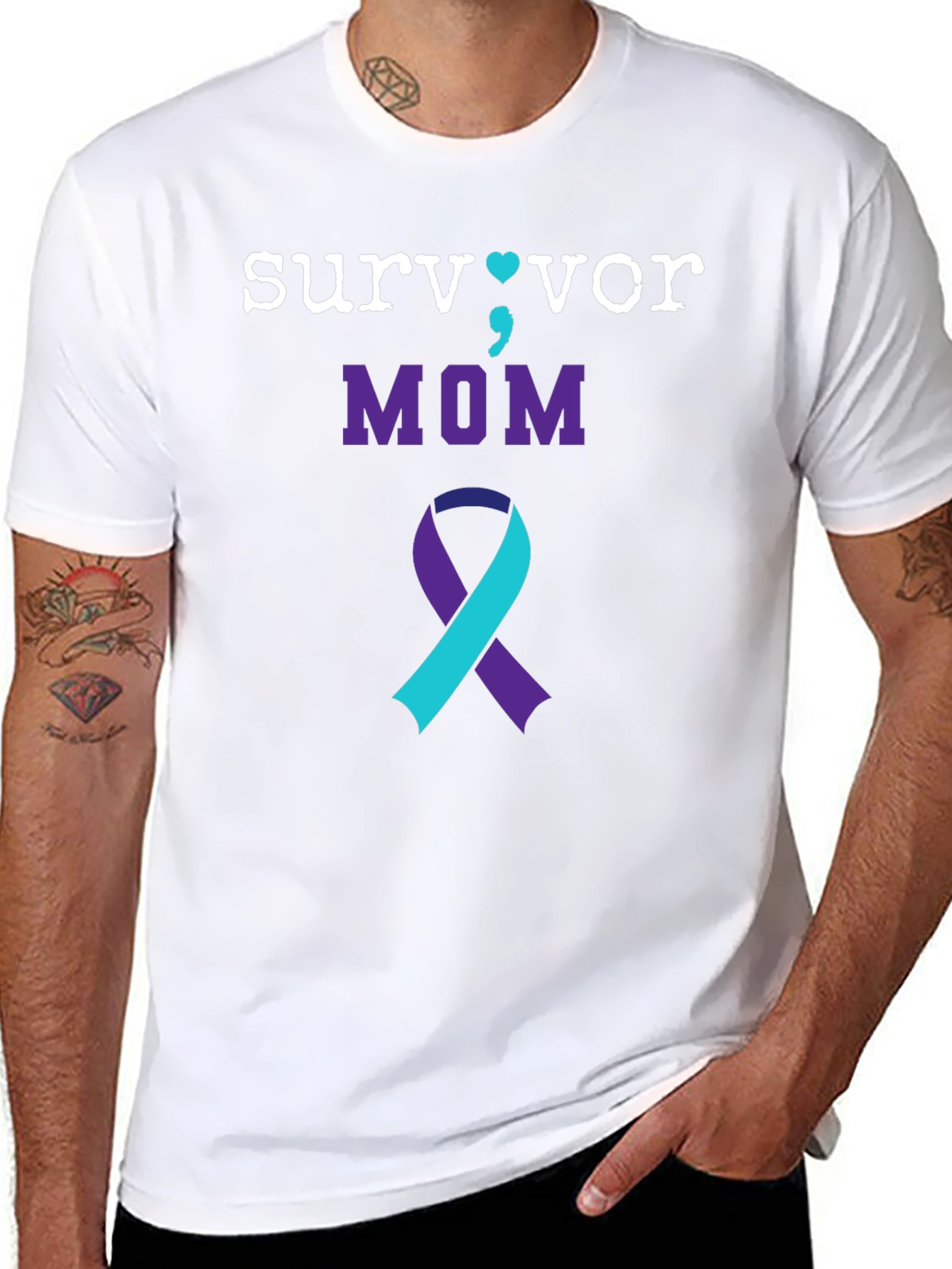 Survivor Mom Awareness T-Shirt