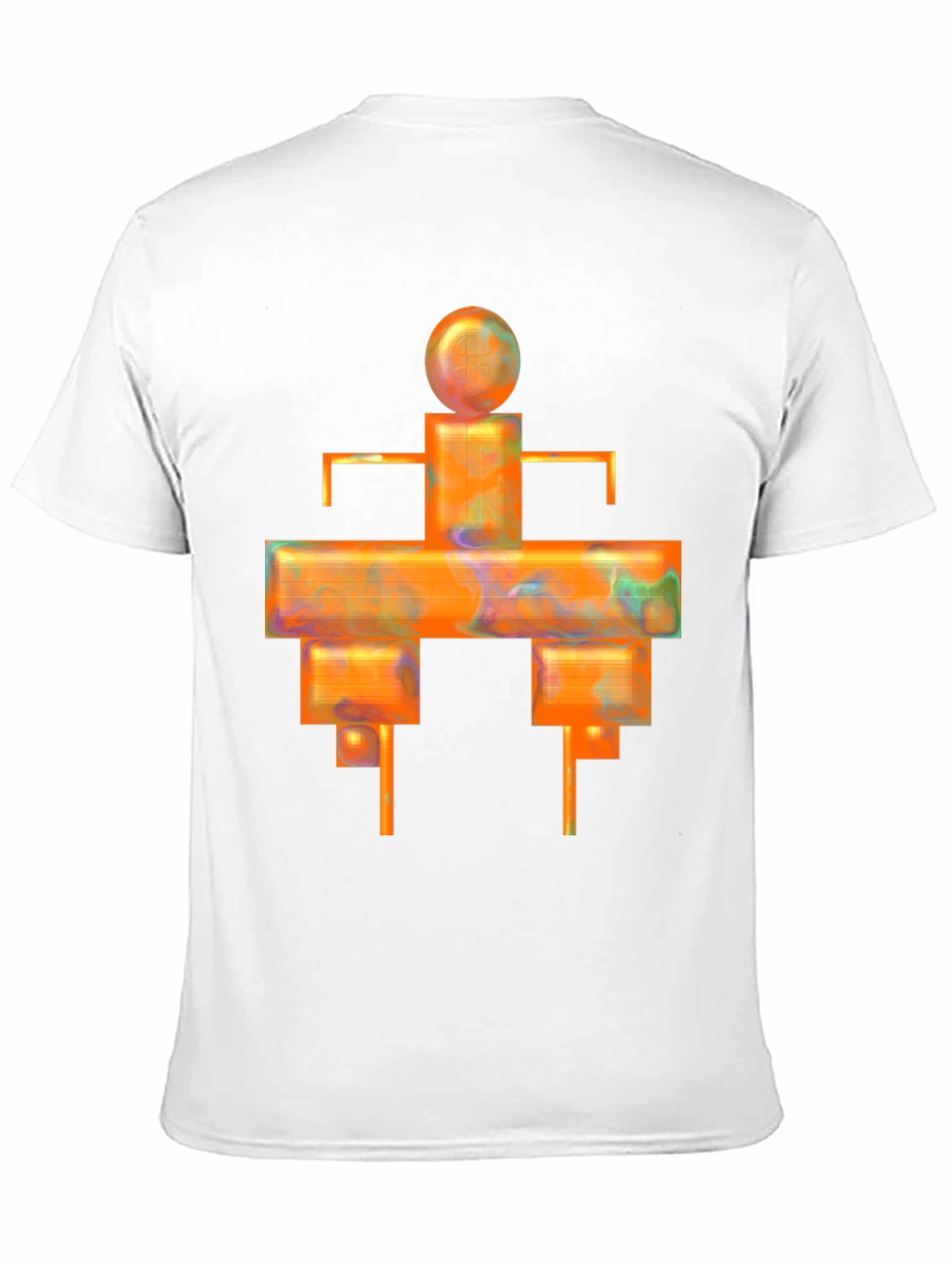 Abstract Geometric Graphic T-Shirt