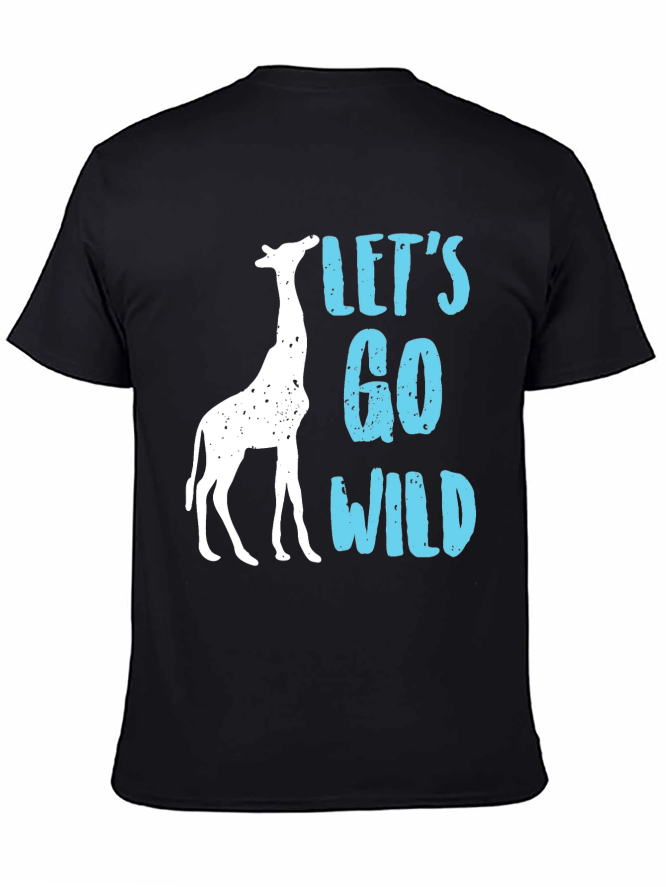 Lets Go Wild Giraffe Graphic Tee