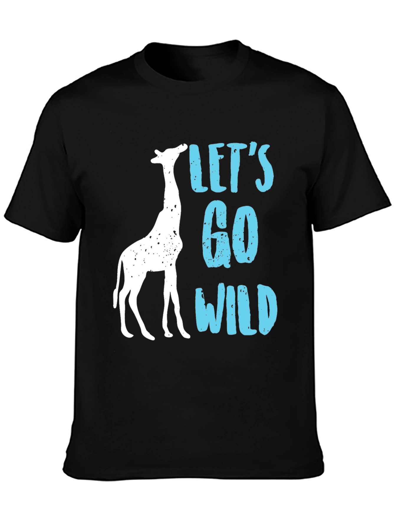 Lets Go Wild Giraffe Graphic Tee