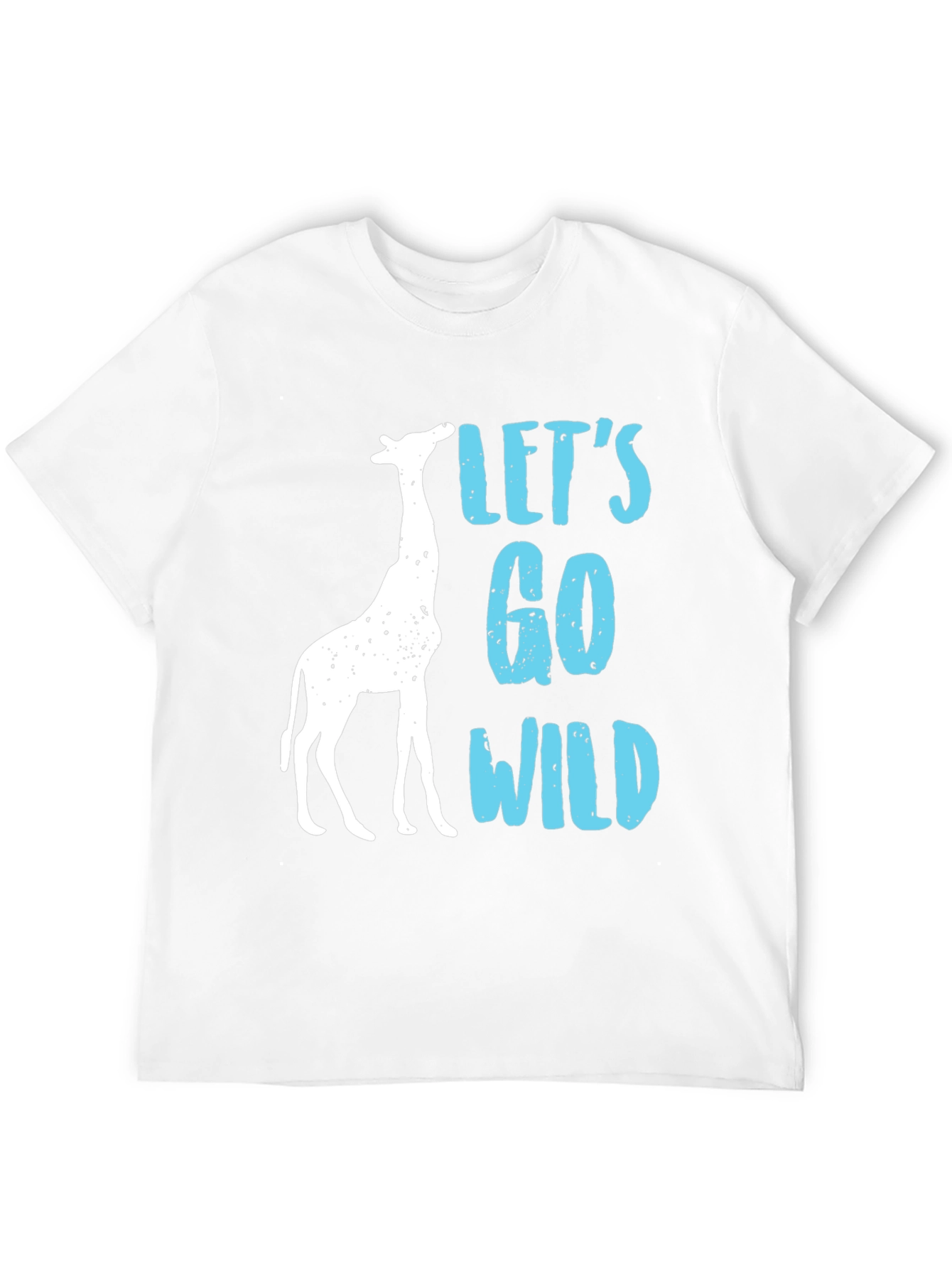 Lets Go Wild Giraffe Graphic Tee