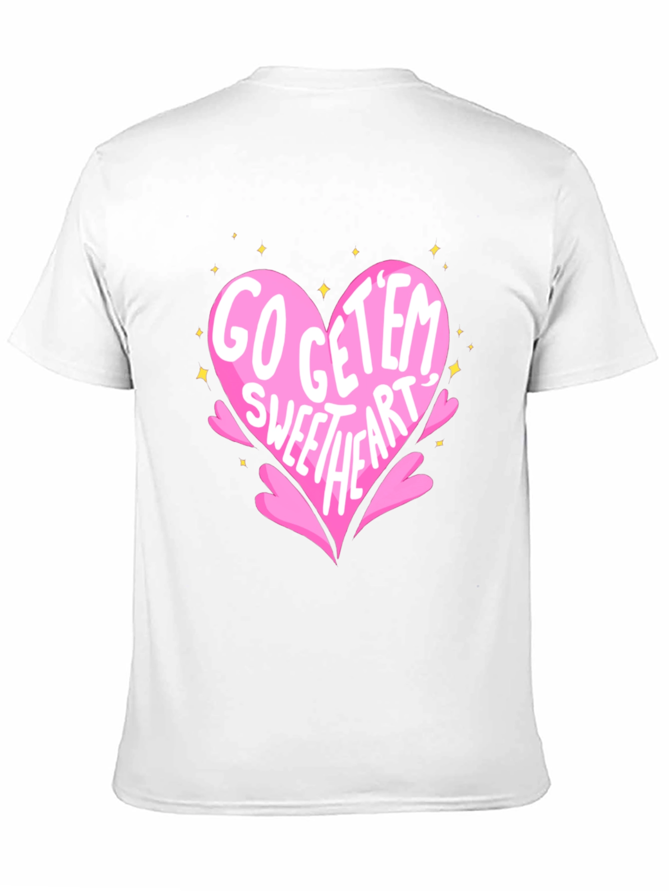 Go Get Em Sweetheart Heart Tee