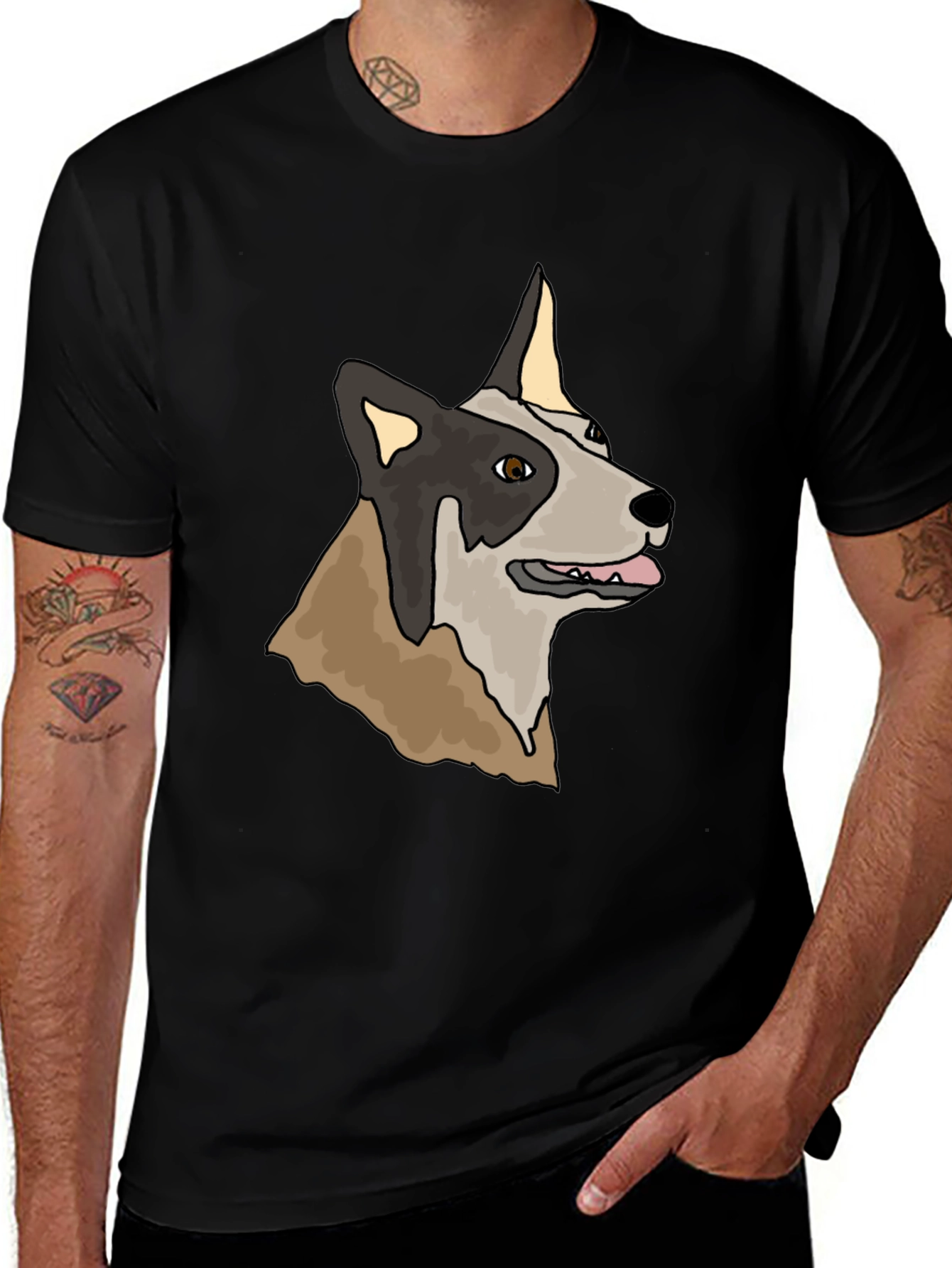 Dog Breed Graphic T-Shirt